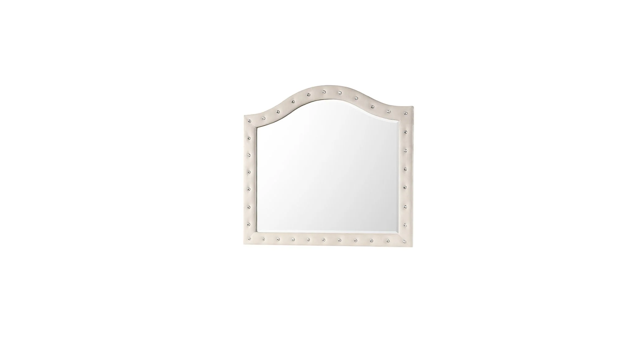 Sophia Queen Bed 5 Cream - Image 10