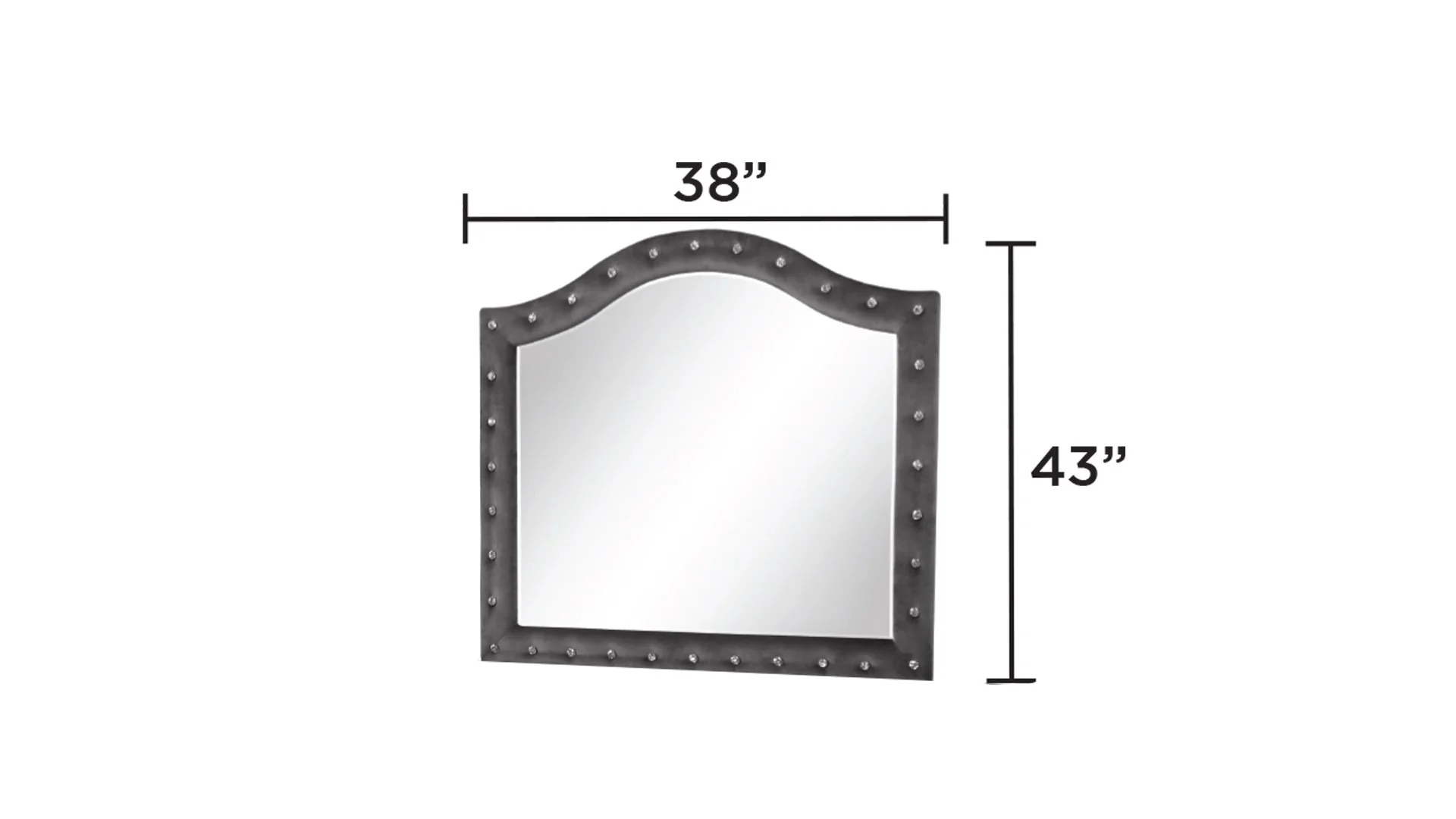 Sophia Queen Bed 5 Grey - Image 10