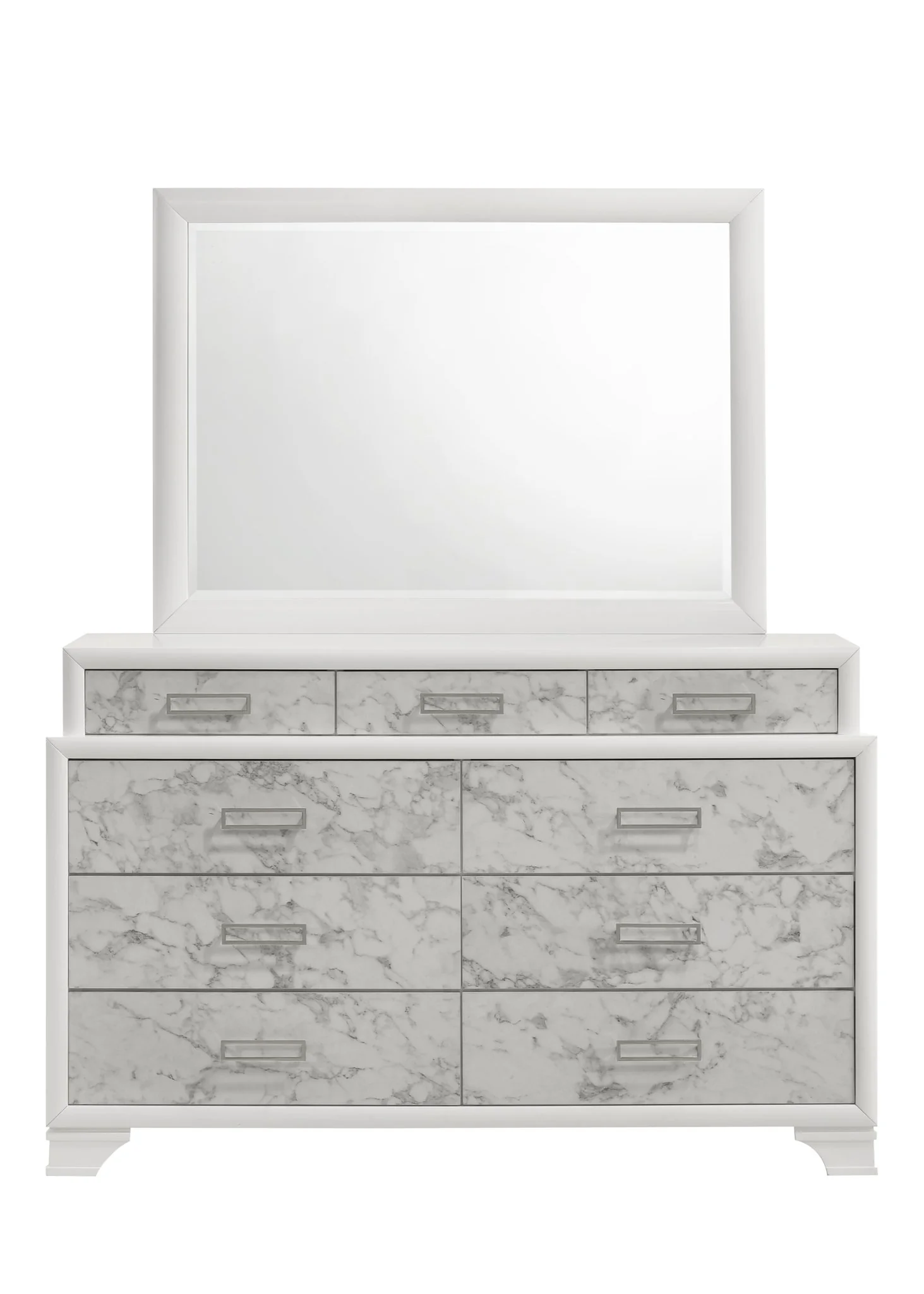 Soul Queen 4PC Bedroom Set White - Image 10