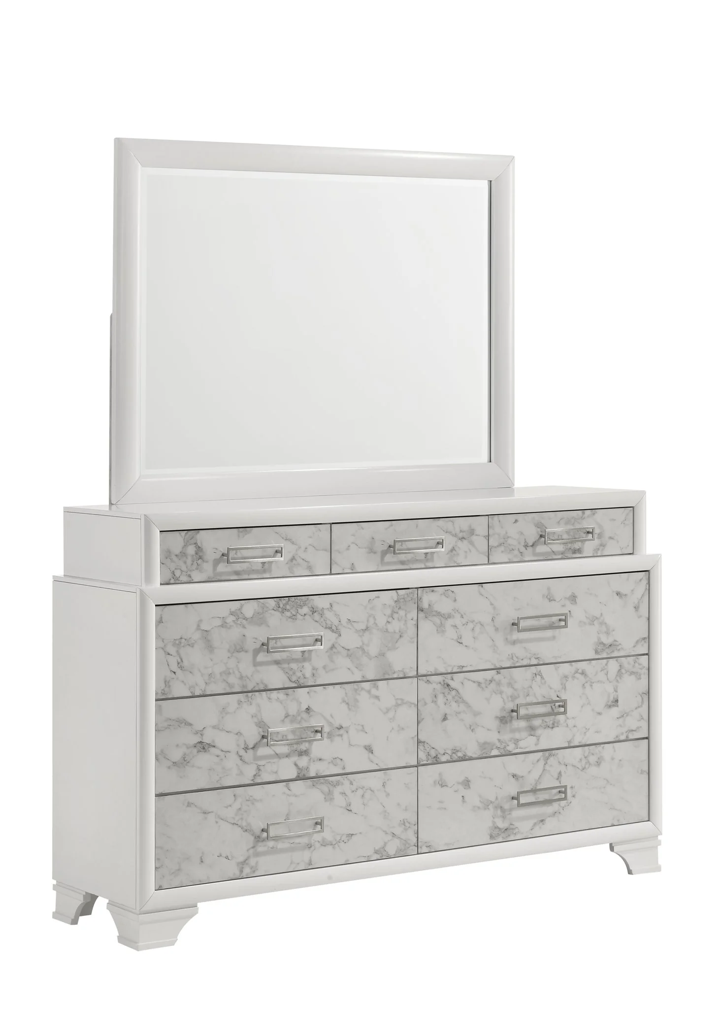 Soul Queen 5PC Bedroom Set White - Image 12
