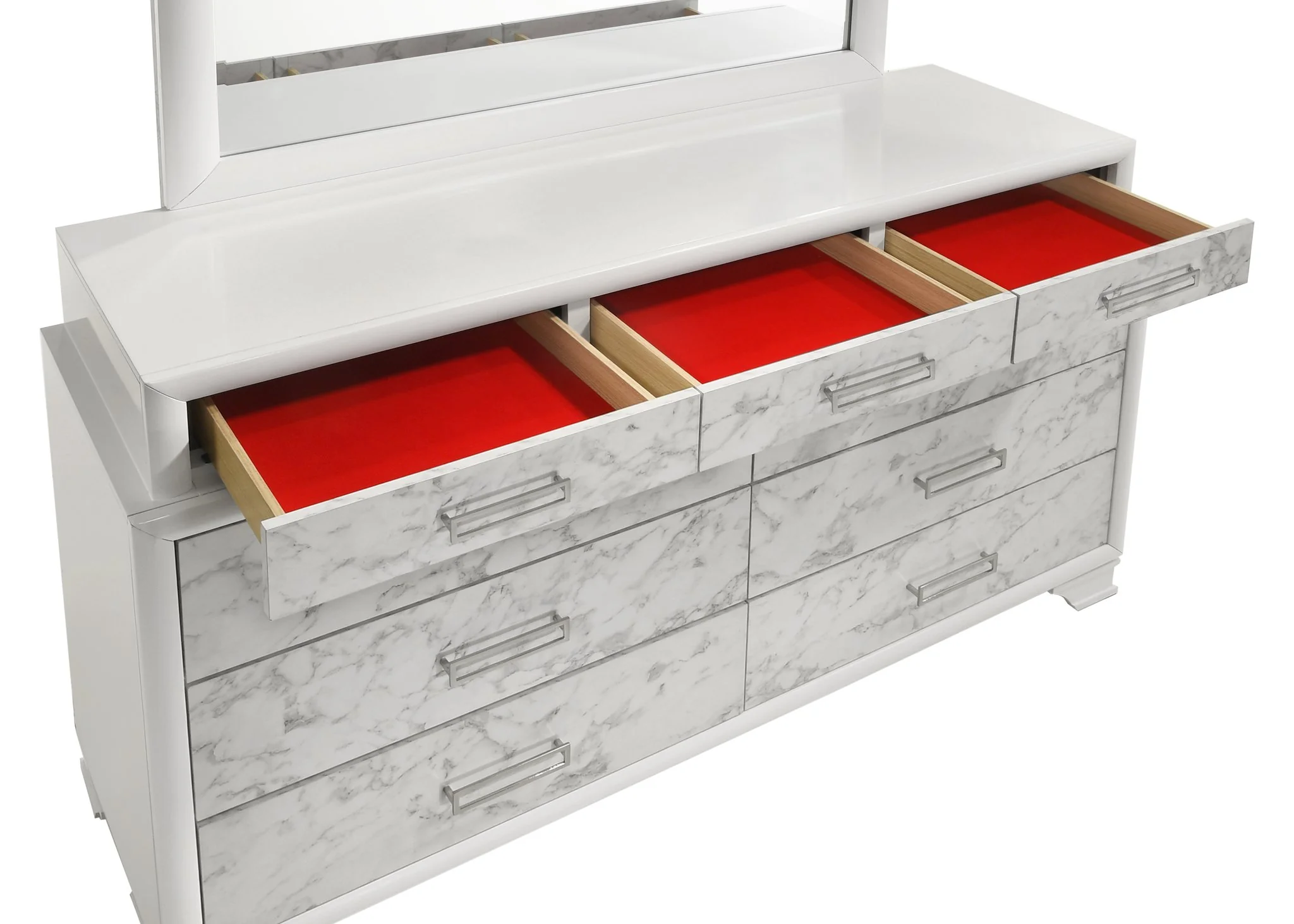 Soul Queen 5PC Bedroom Set White - Image 9