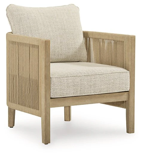 Spooners Cove Outdoor Lounge Chair with Cushion (Set of 2) - Image 7
