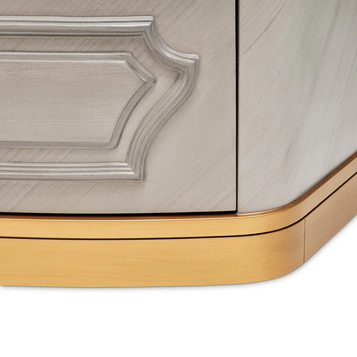 St. Charles 5-Drawer Highboy Chest - Dove Gray - Image 9