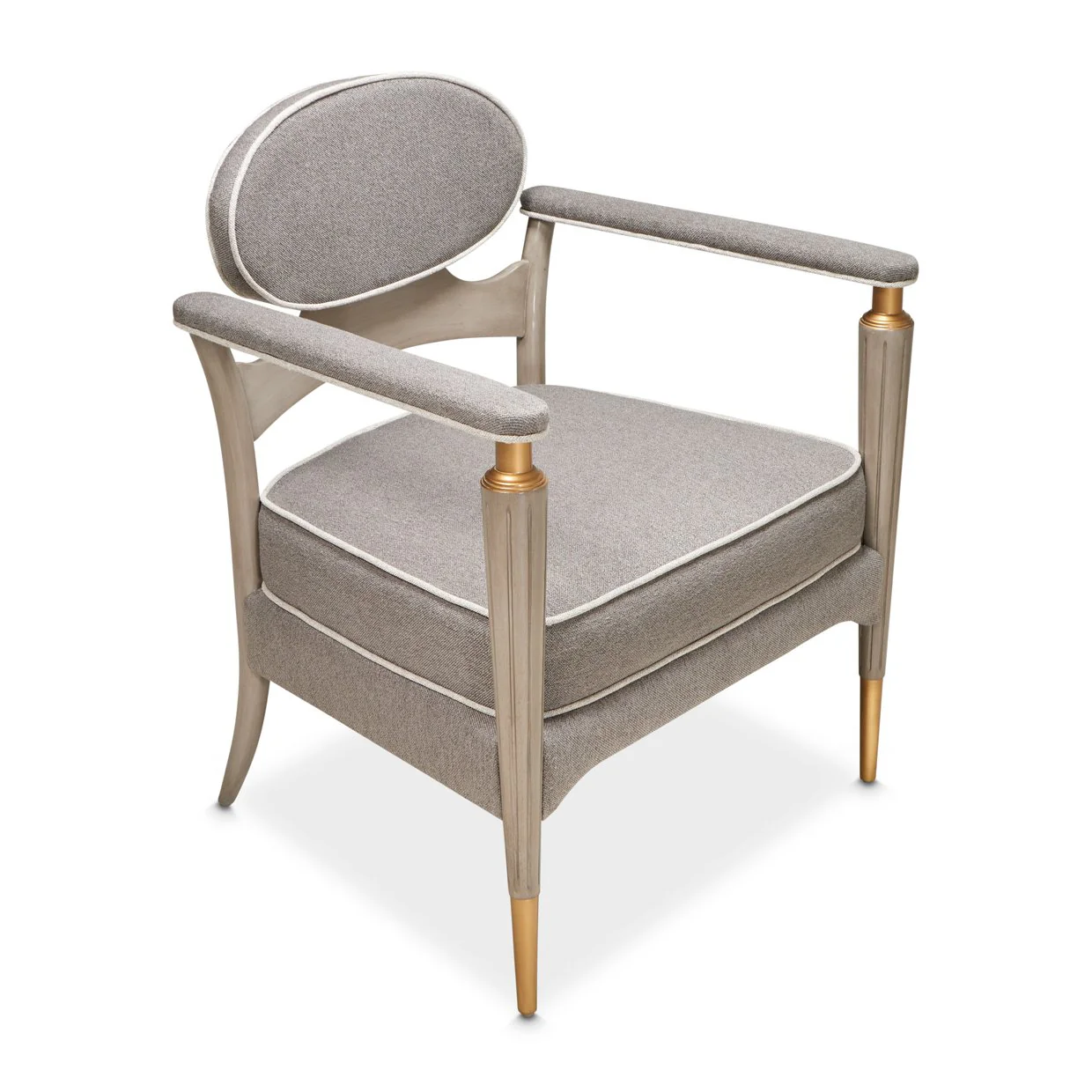 St. Charles Accent Chair - Dove Gray - Image 16