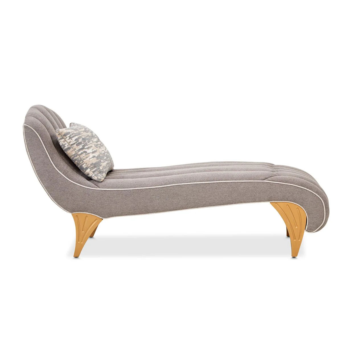 St. Charles Chaise - Dove Gray - Image 3