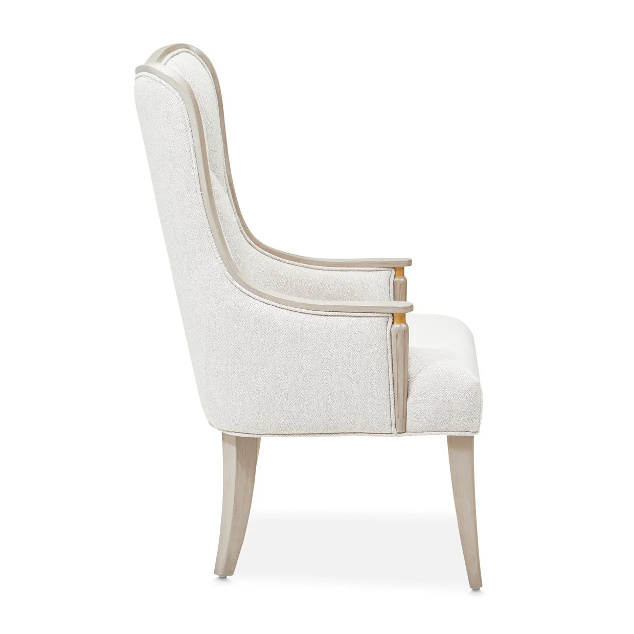 St. Charles Dining Arm Chair - Dove Gray - Image 3