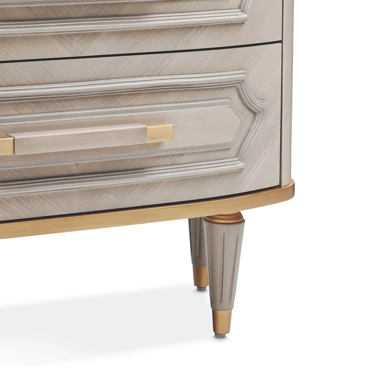 St. Charles Media Cabinet - Dove Gray - Image 11