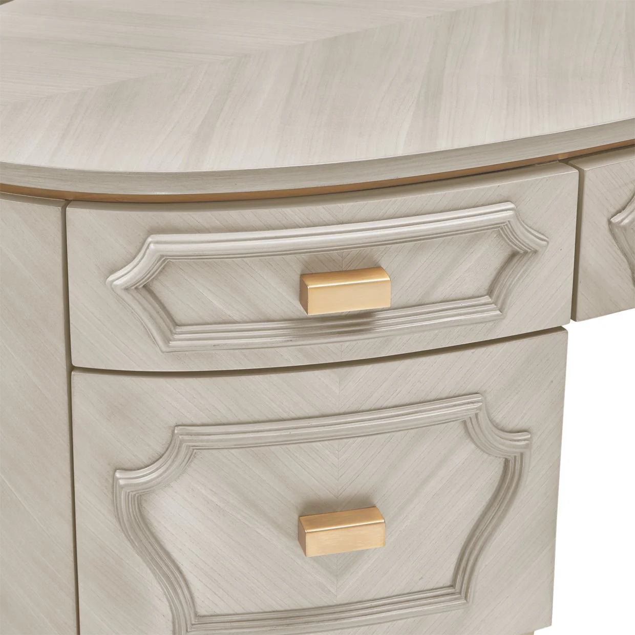 St. Charles Vanity Desk - Dove Gray - Image 13