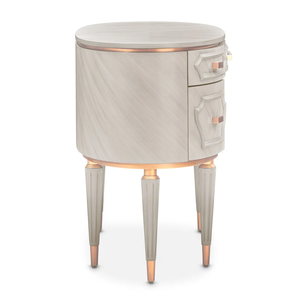 St. Charles Vanity Desk - Dove Gray - Image 2
