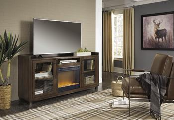 Starmore 70" TV Stand with Electric Fireplace - Image 3