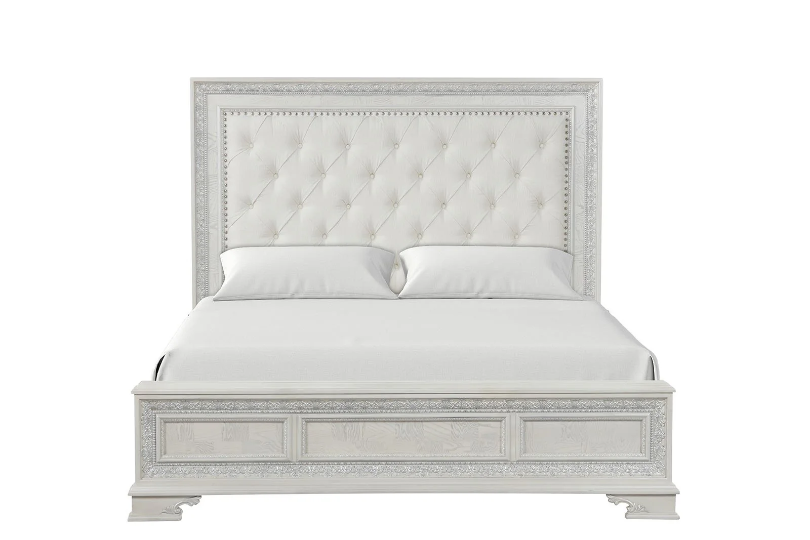 Stella Mia 5 Pc. Queen Uph Bedroom Set w/ Chest - Image 5