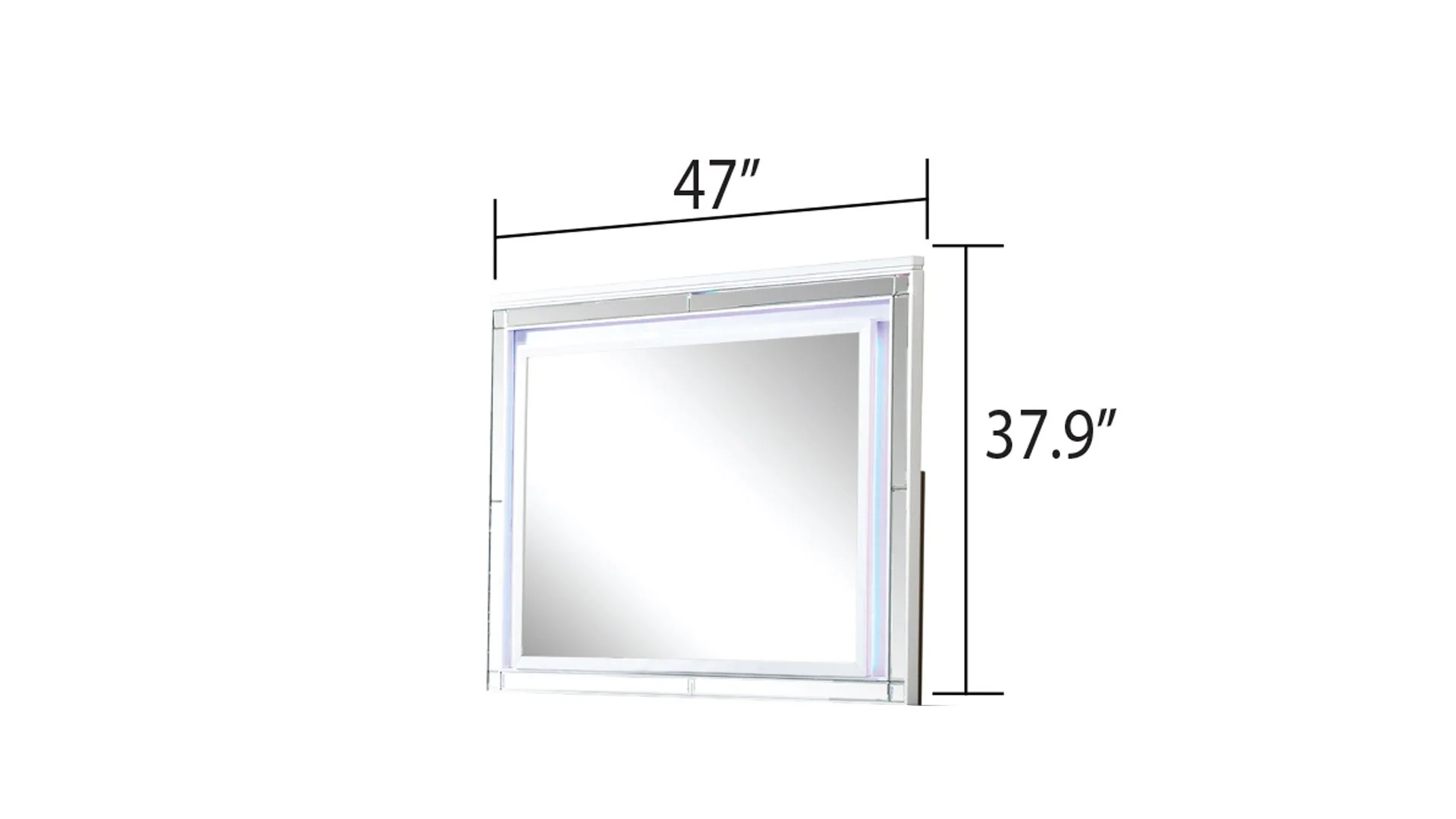 Sterling 4 Pc Full Bed White - Image 11