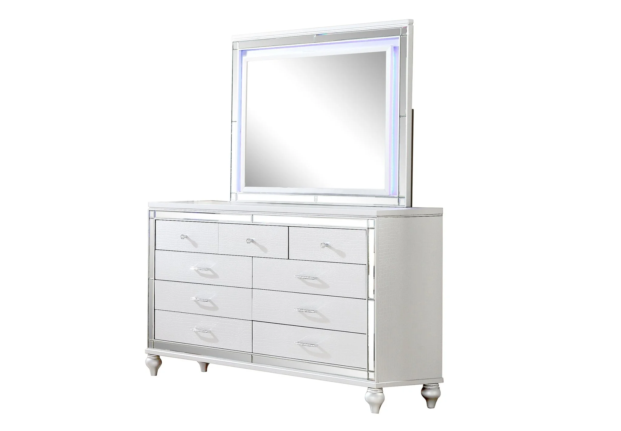 Sterling 4 Pc Full Bed White - Image 5