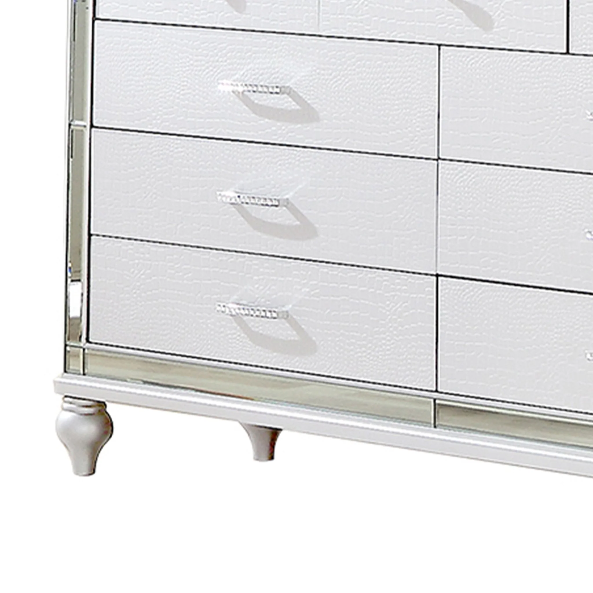 Sterling 4 Pc king Bed White - Image 7