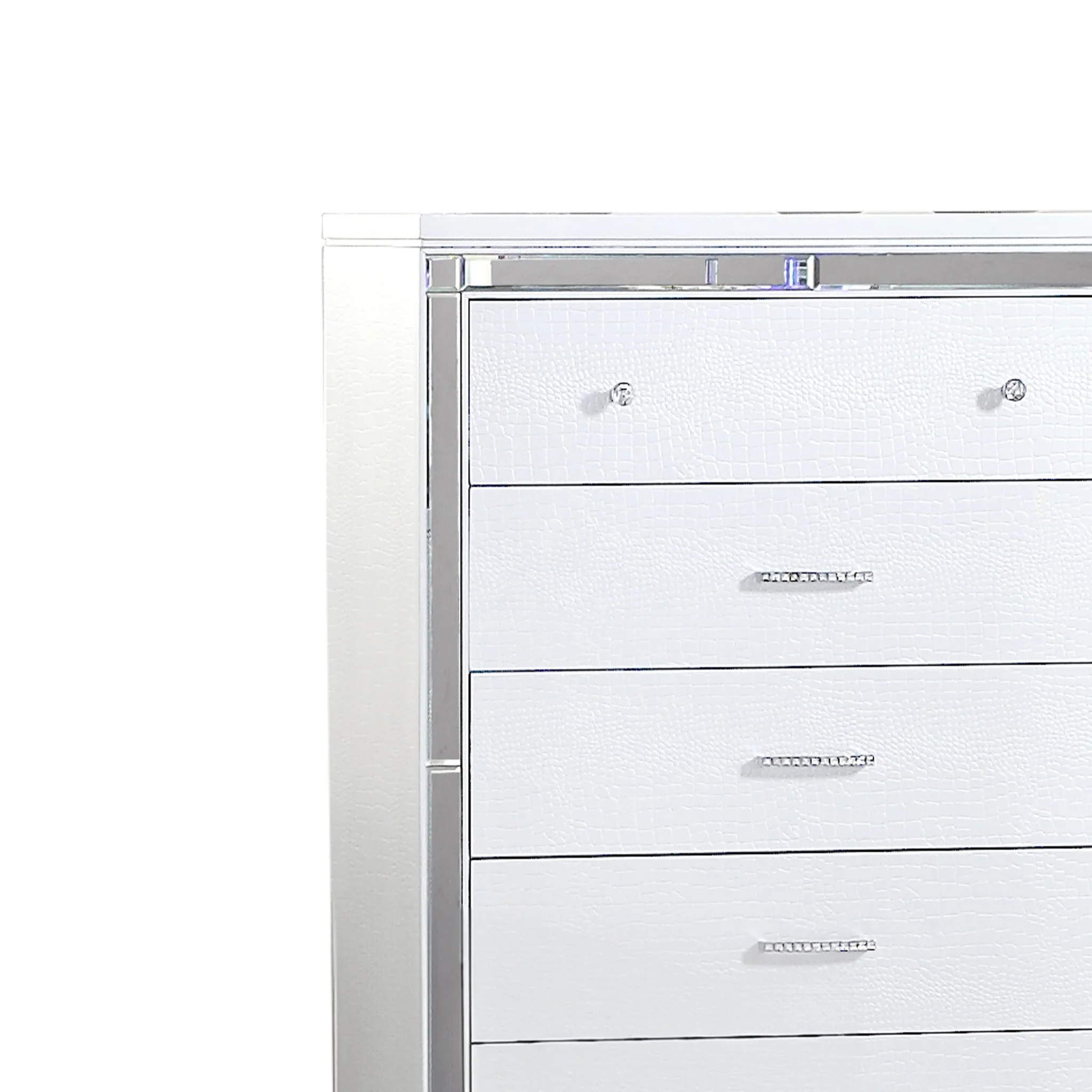Sterling 5 Pc Full Bed White - Image 19