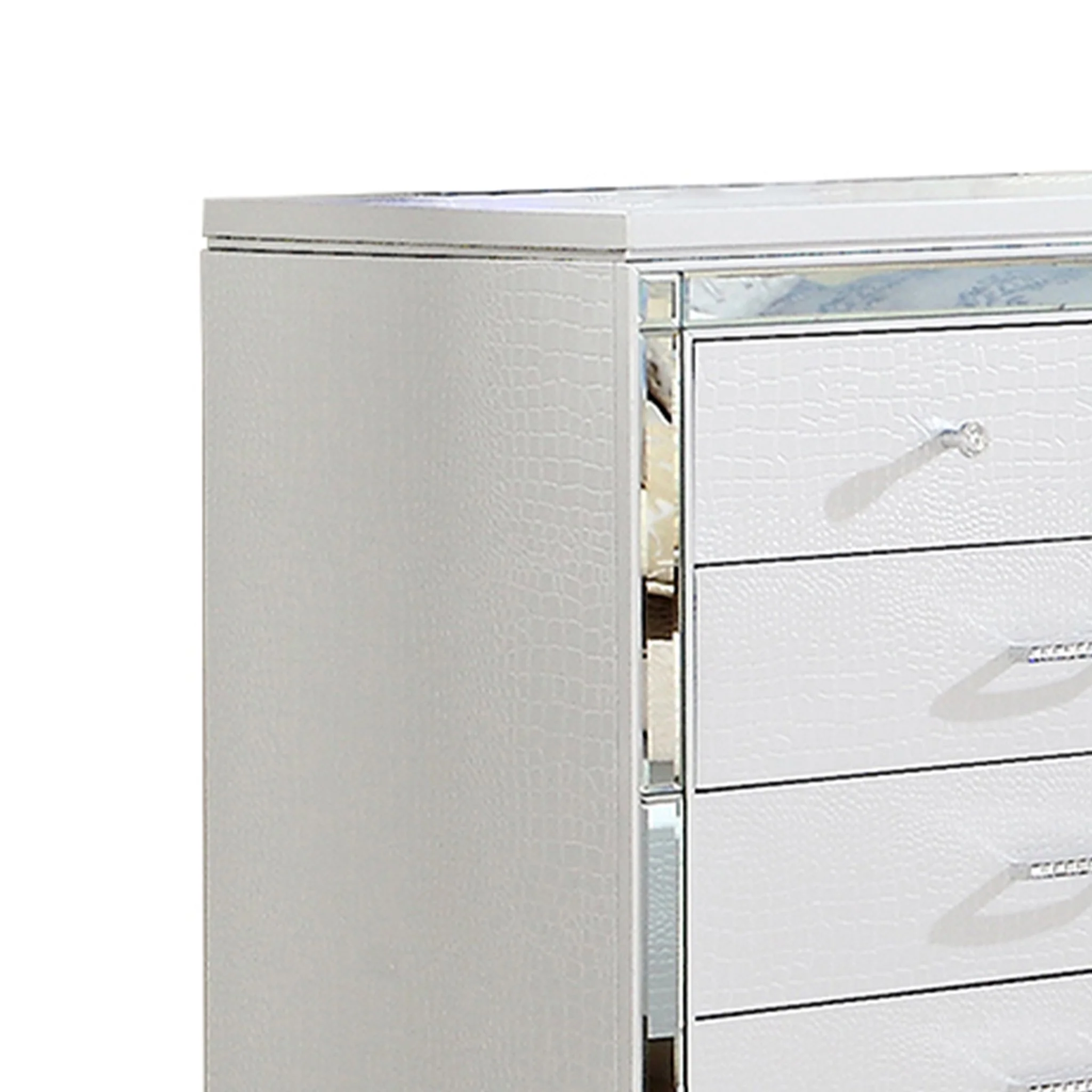 Sterling 5 Pc Queen Bed White - Image 10