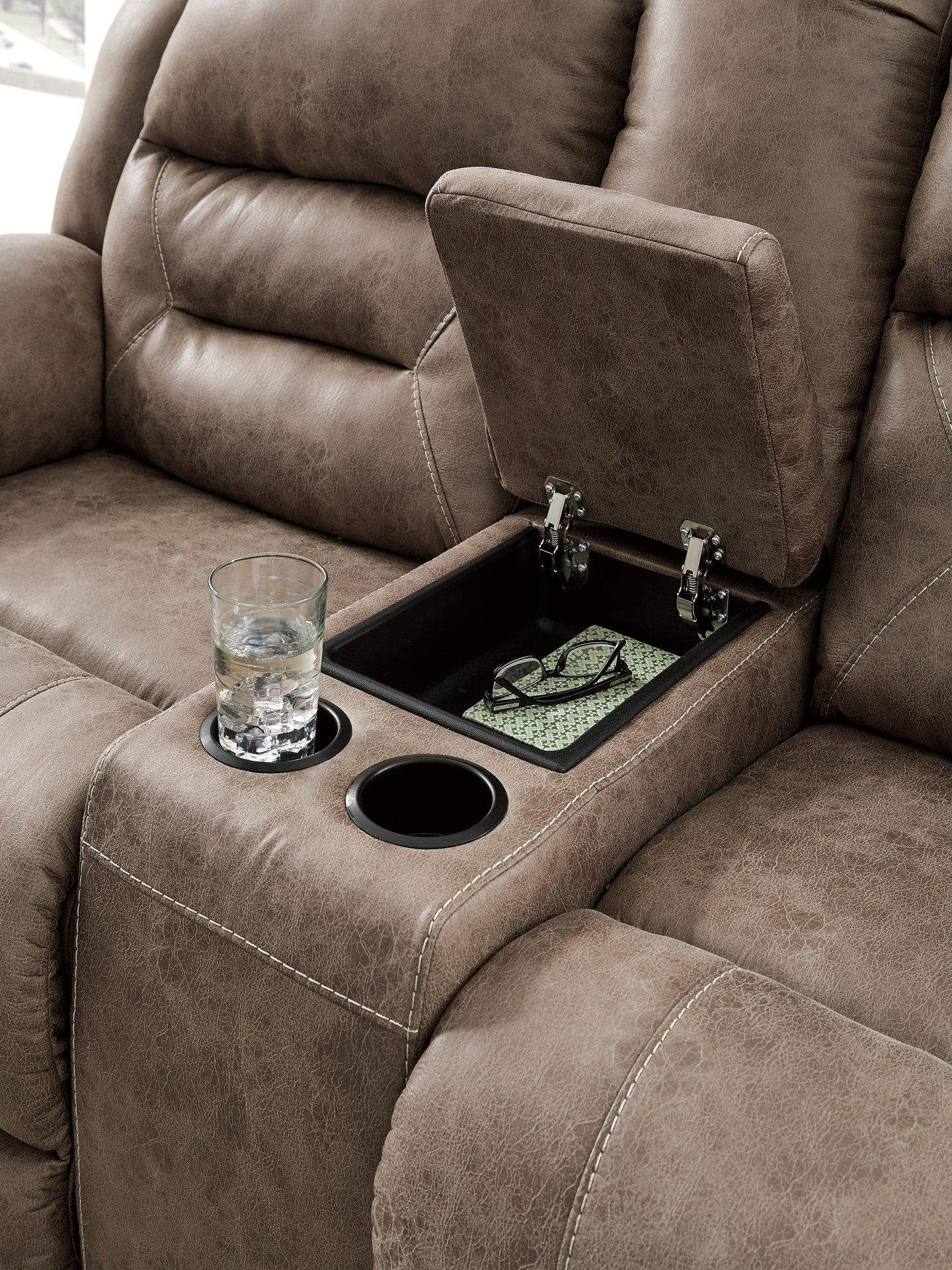 Stoneland Power Reclining Loveseat with Console - Image 15