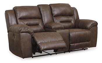 Stoneland Power Reclining Loveseat with Console - Image 3
