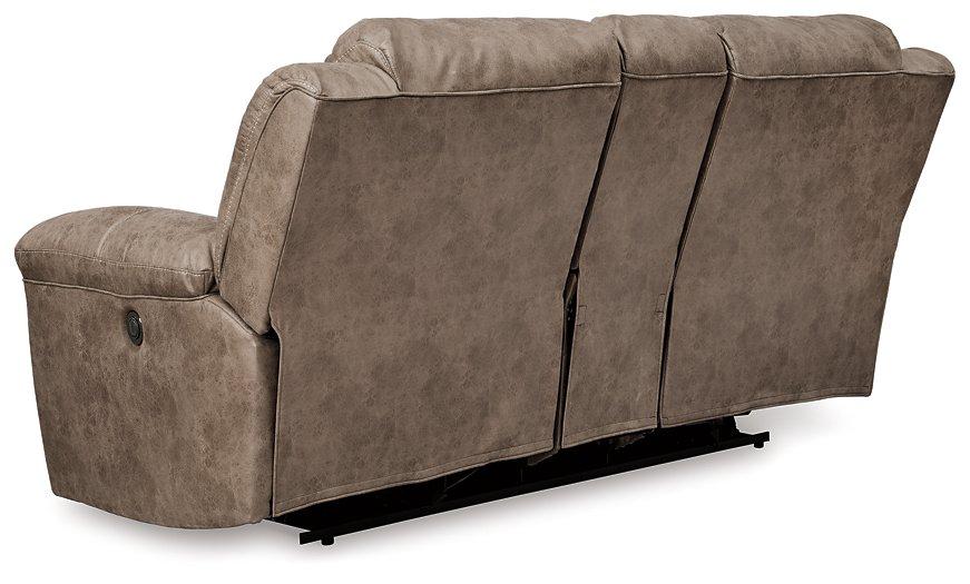 Stoneland Reclining Loveseat with Console - Image 16