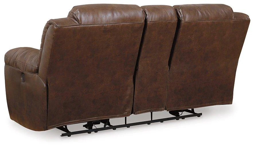 Stoneland Reclining Loveseat with Console - Image 6
