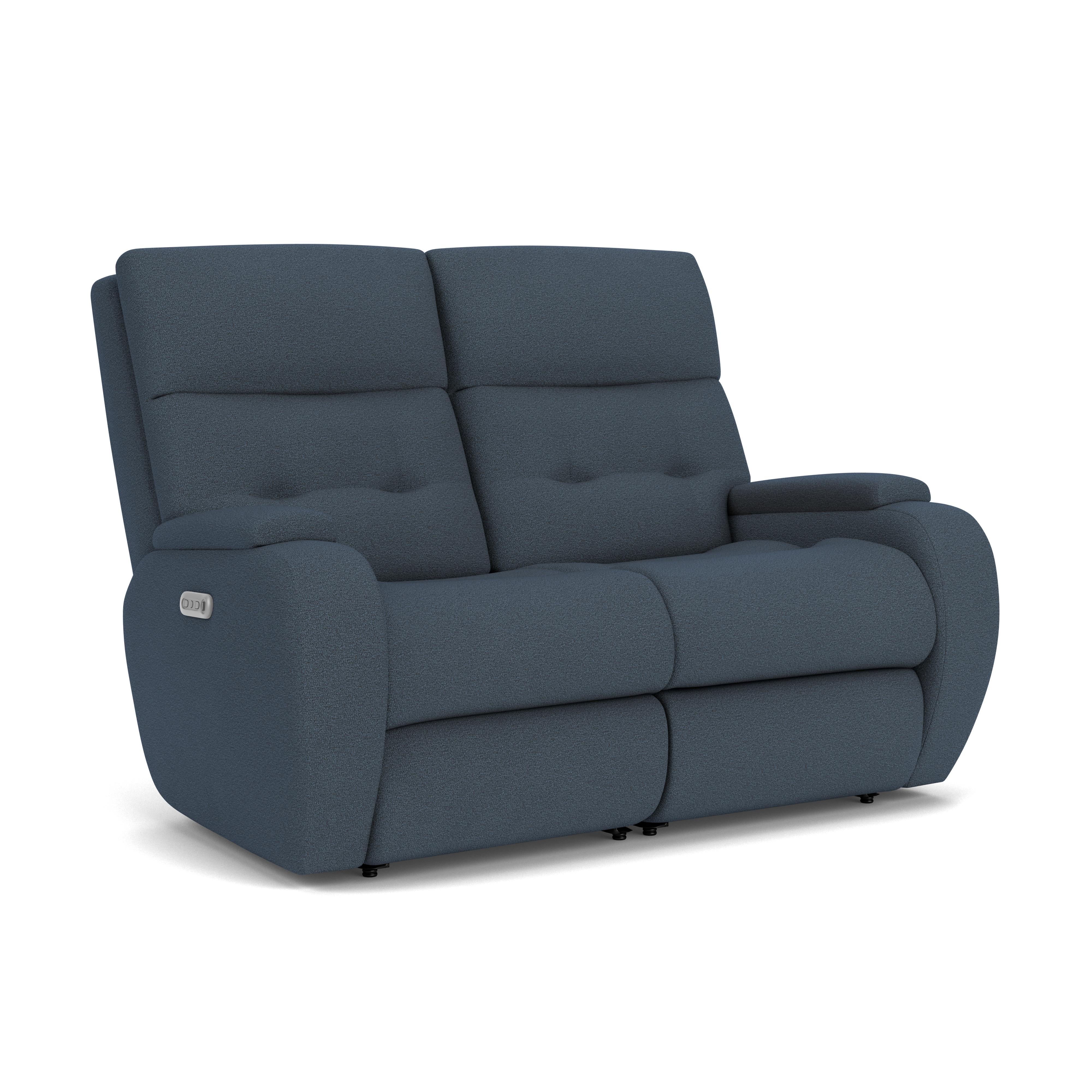 Strait 2906-60H Power Reclining Loveseat with Power Headrests - Image 3