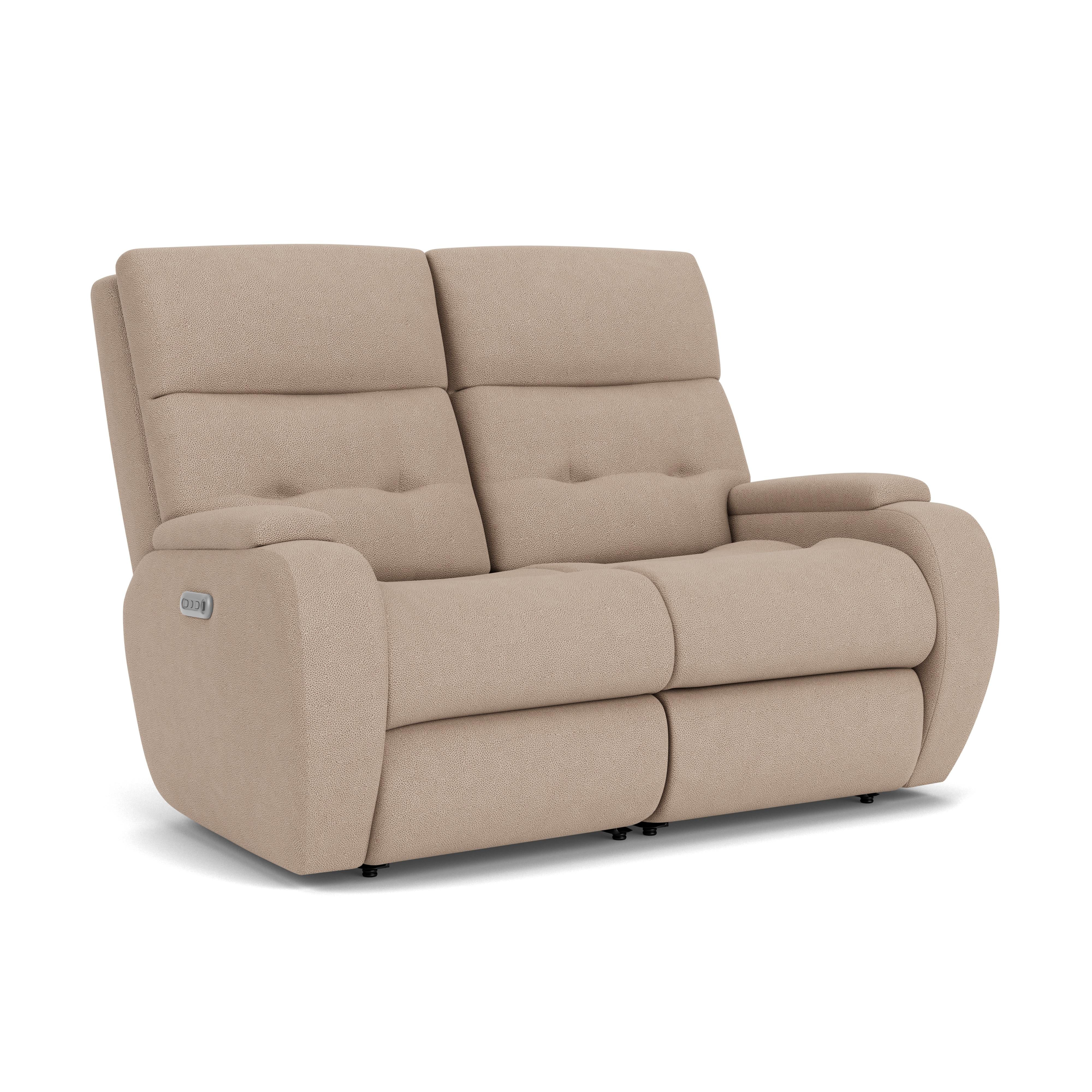 Strait 2906-60H Power Reclining Loveseat with Power Headrests - Image 5