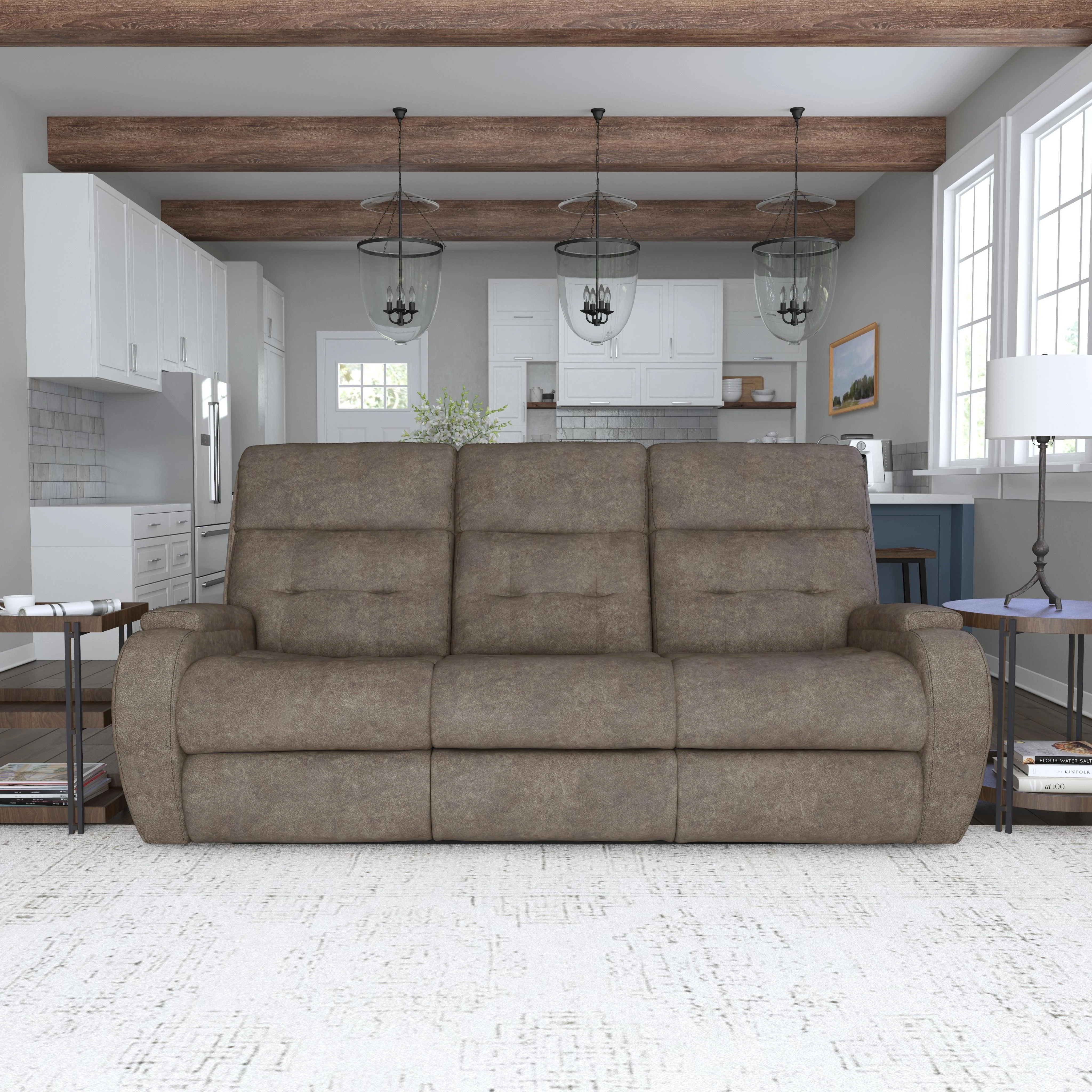 Strait B3906-62H Power Reclining Sofa with Power Headrests - Image 3