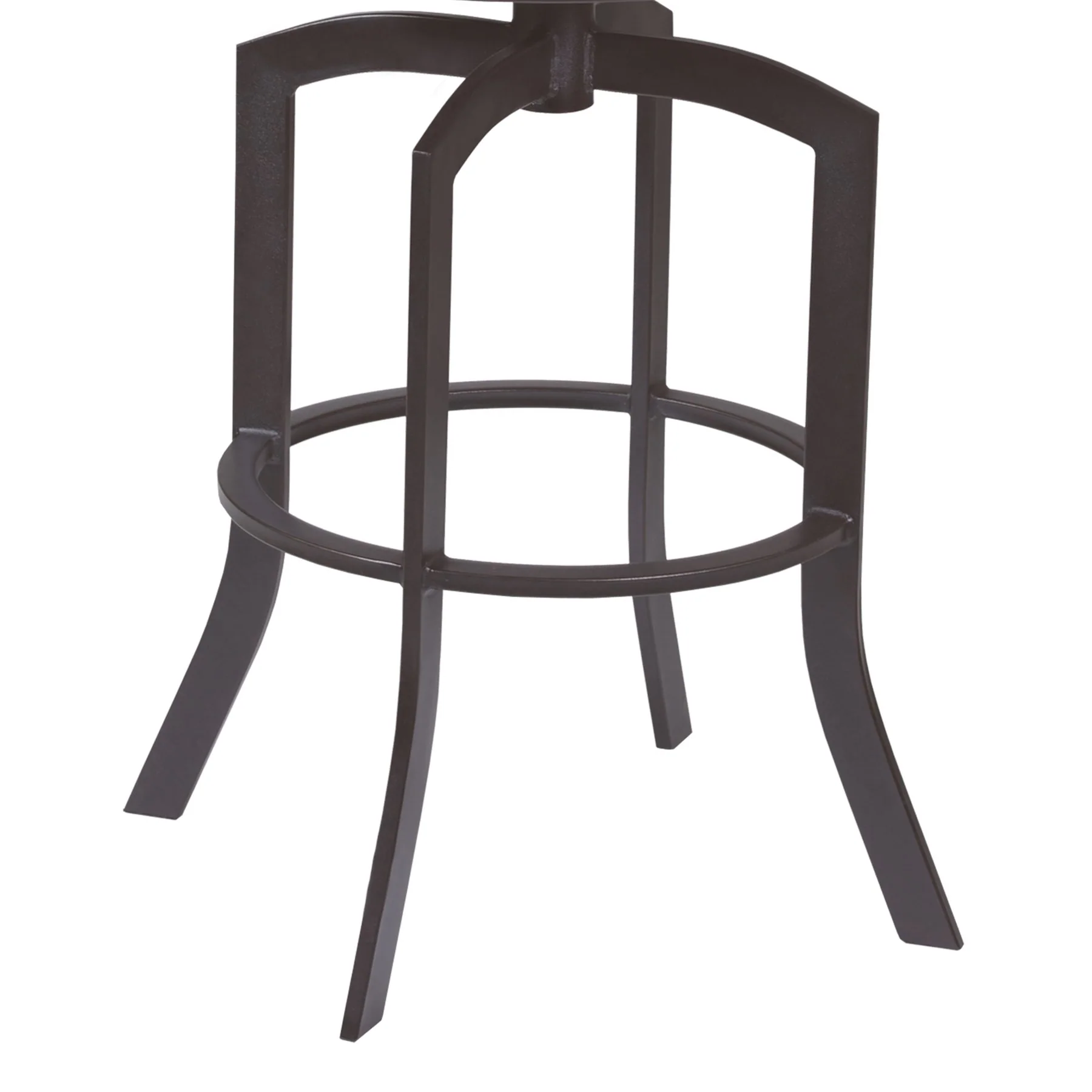 Studio 26" Counter Height Barstool in Auburn Bay finish with Brown Faux Leather - Image 3