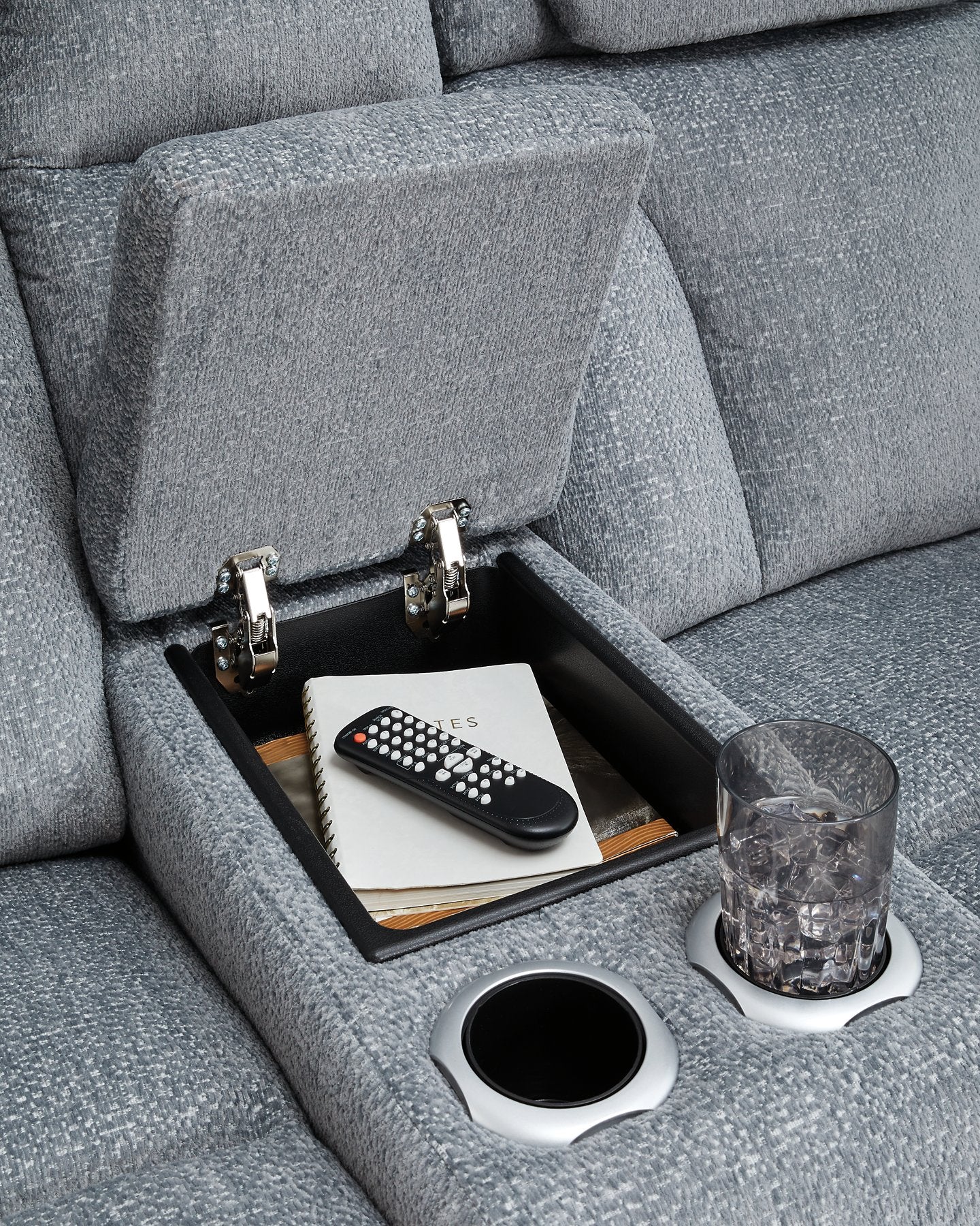 Studio Cave Power Reclining Loveseat with Console - Image 10
