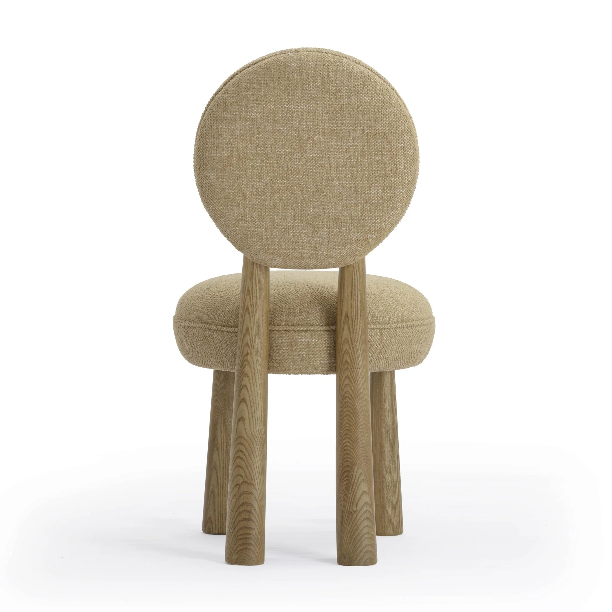 Sulley Honey Tan Perfomance Basketweave Dining Chair - Image 5