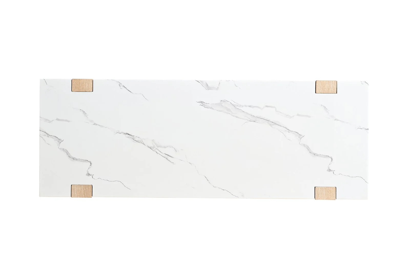 Sundbry Sofa Table, White/Natural - Image 3