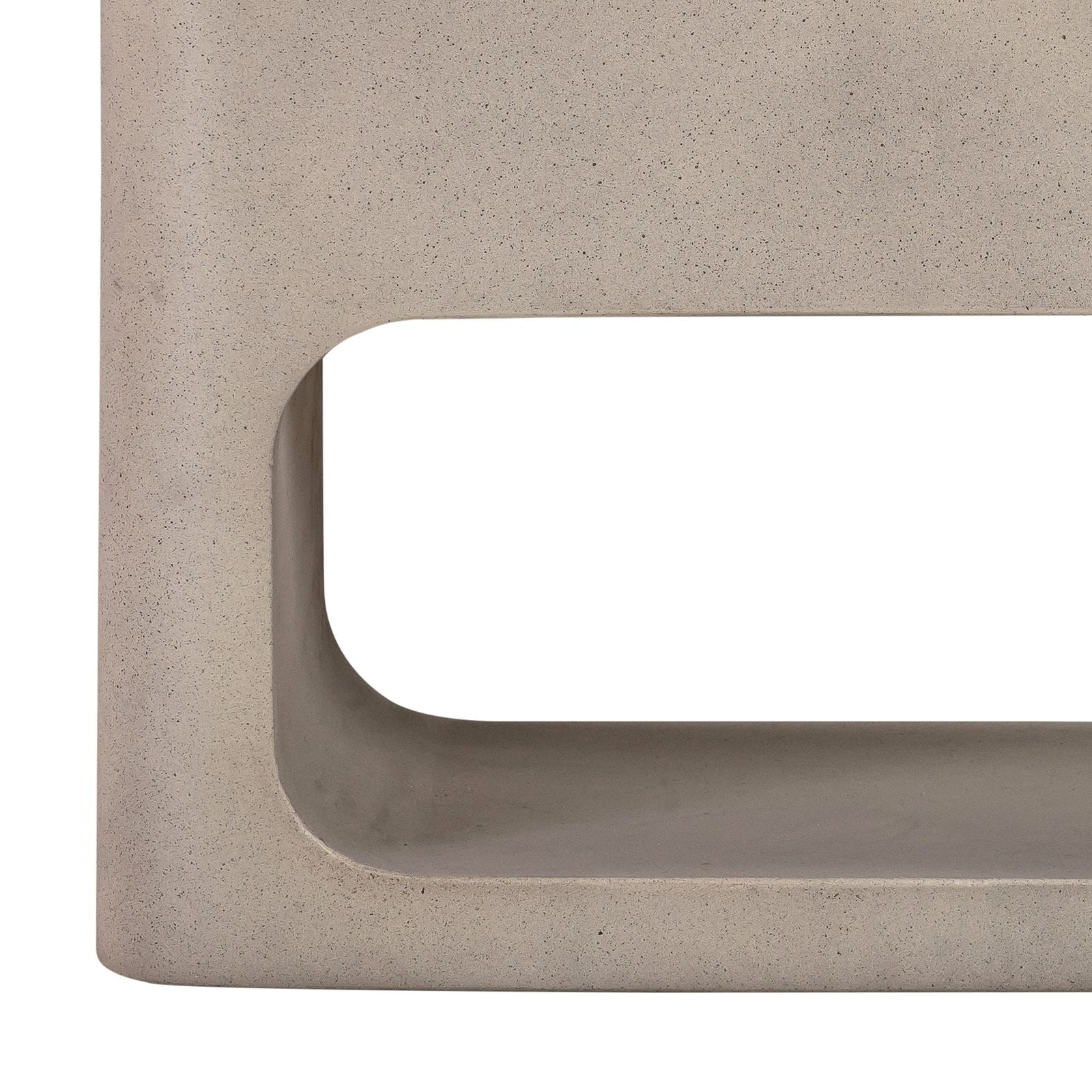 Sunstone Indoor or Outdoor Planter in White Concrete - Image 5
