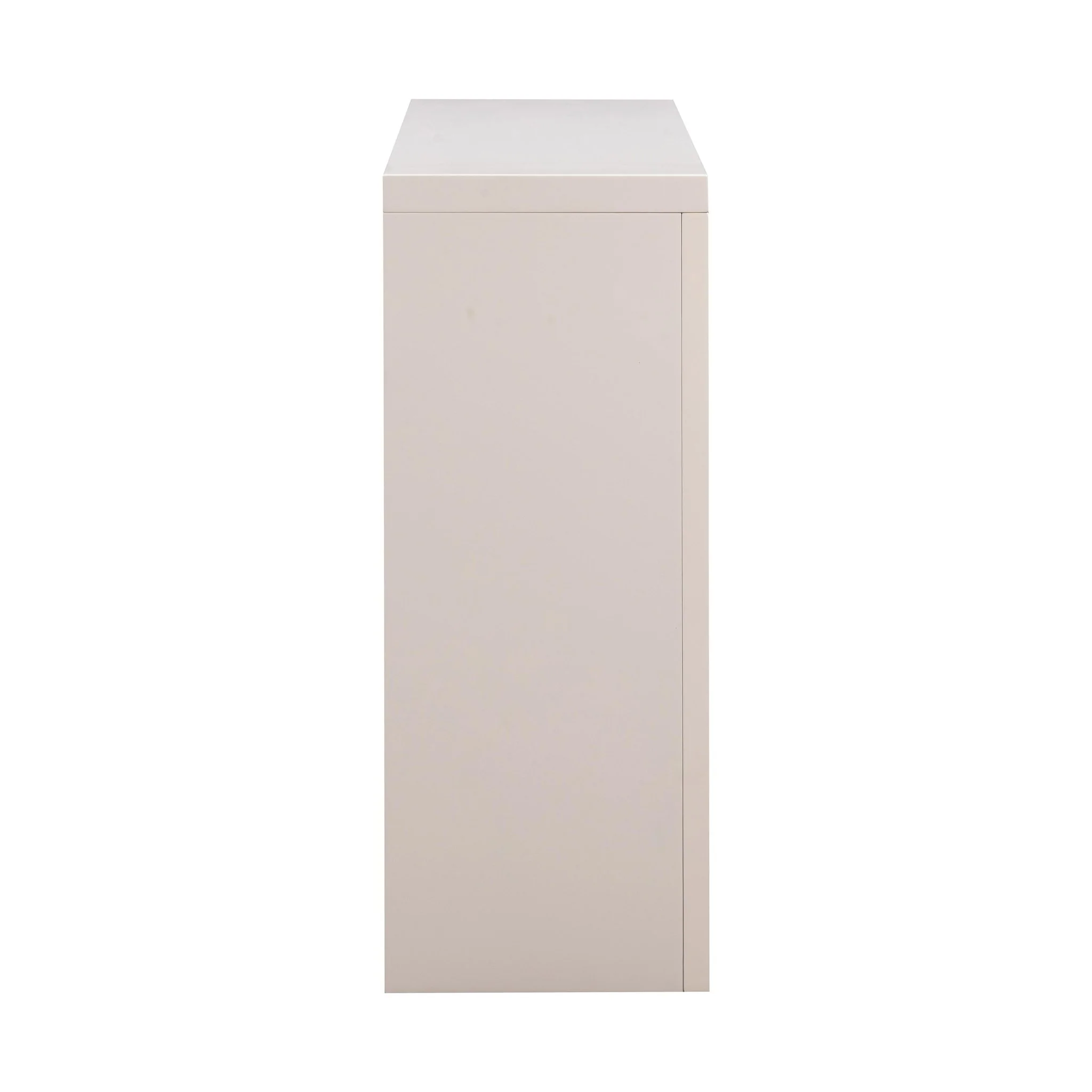 Suzie Cream & Rattan Console Table - Image 5