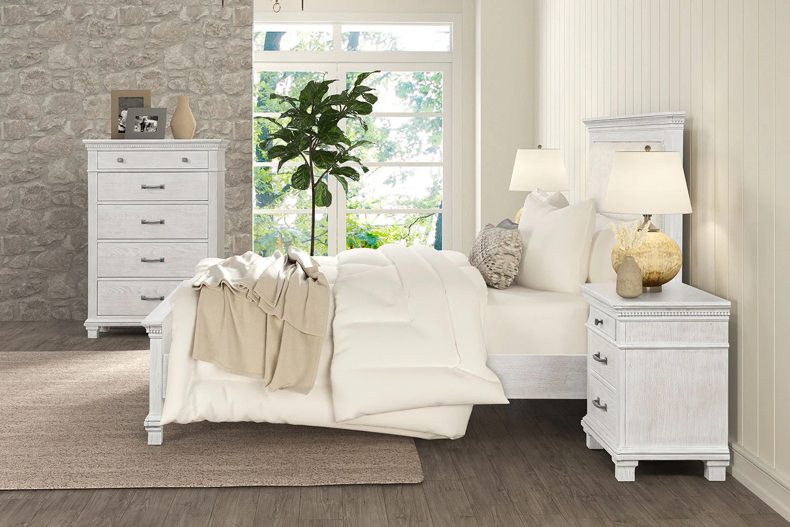 Swanley Nightstand, Weathered Gray - Image 4