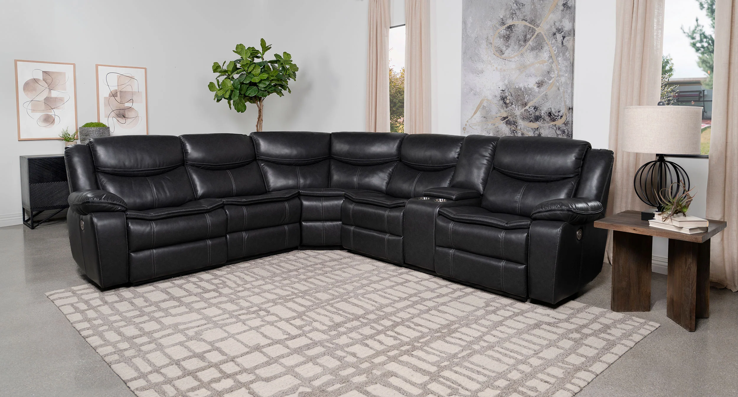 Sycamore Power Reclining Sectional Sofa - Image 16