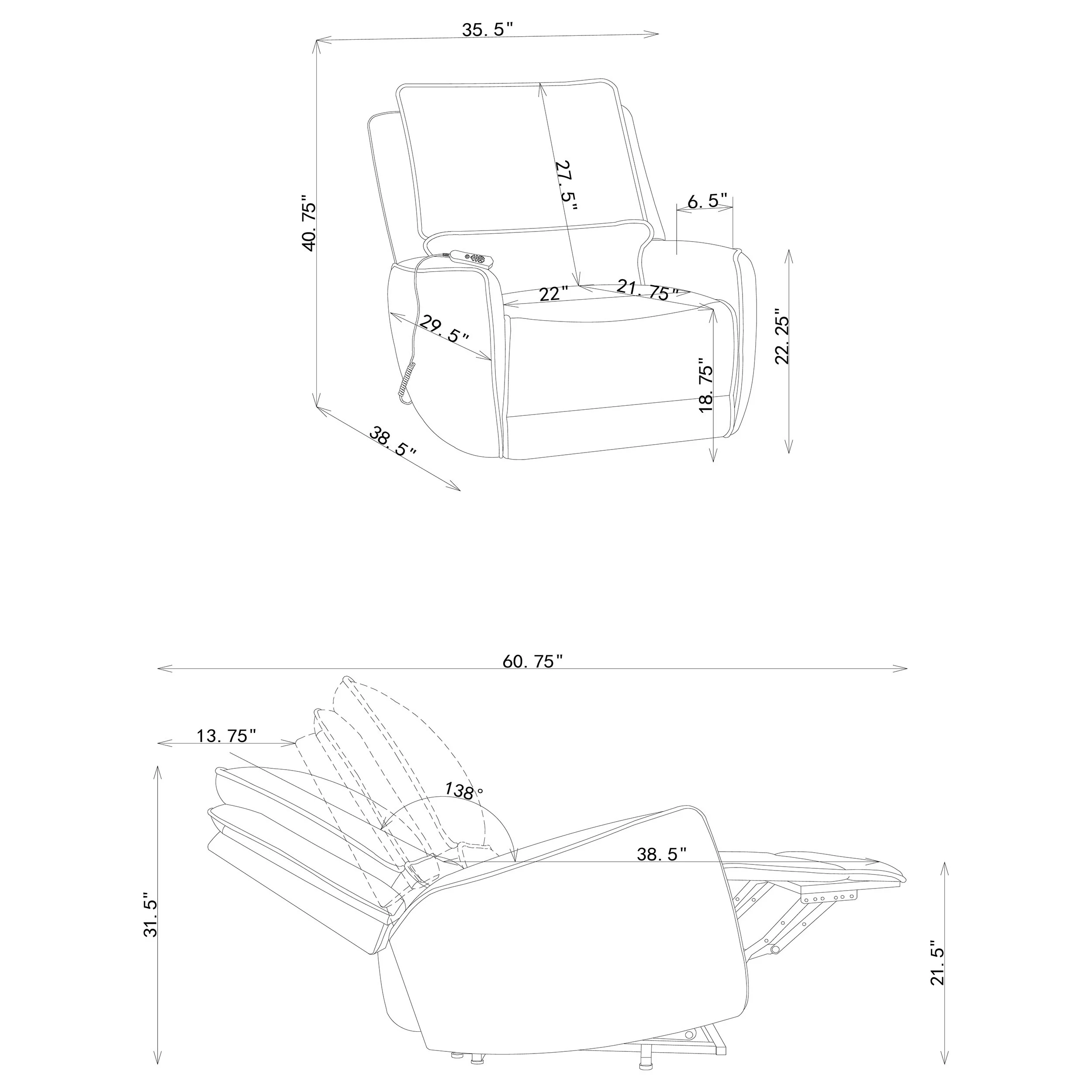 Sylmar Dual Power Lift Recliner - Image 16