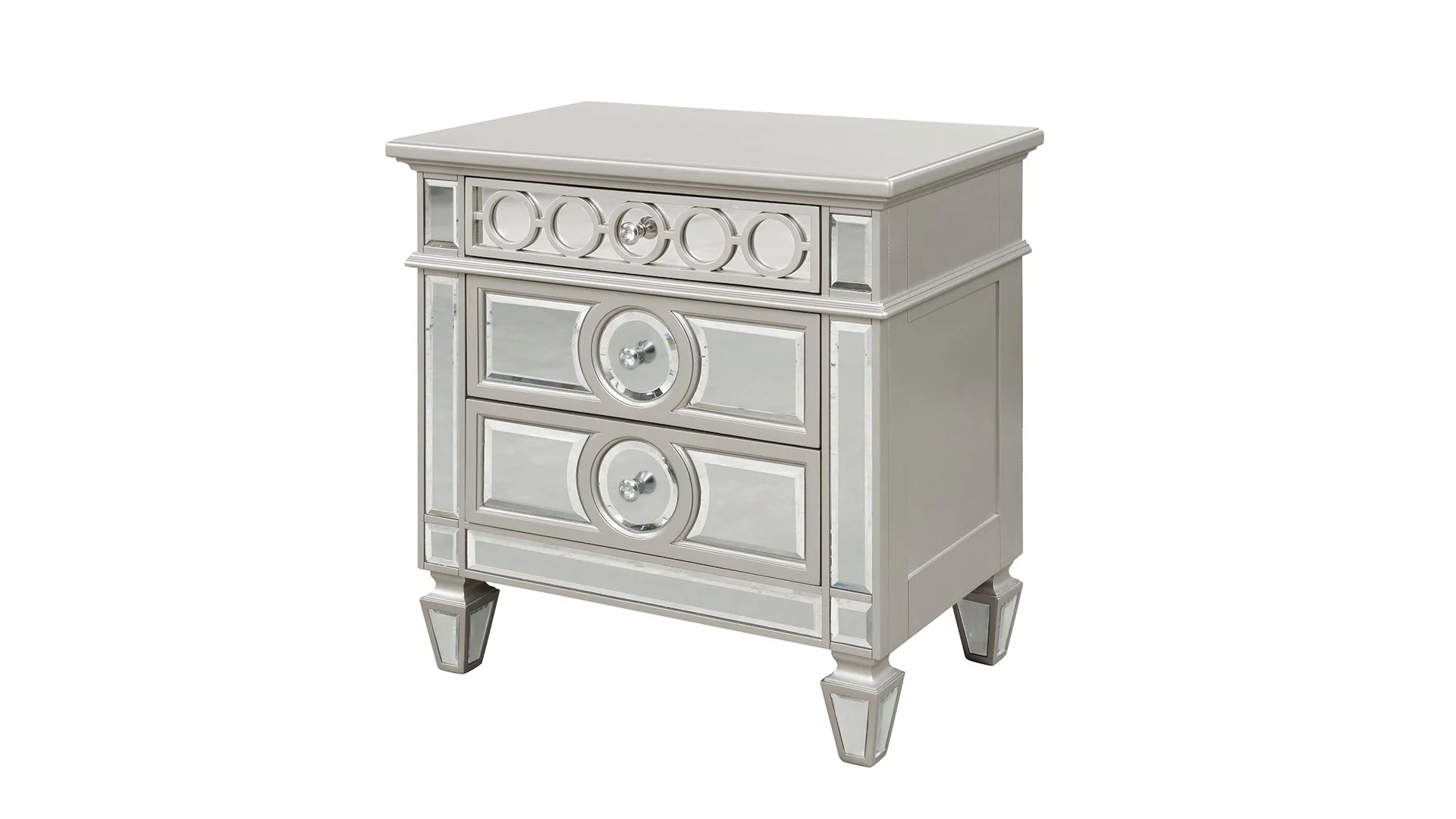 Symphony 5 Pc king Bed Silver - Image 12