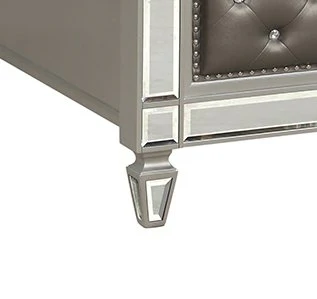 Symphony King Bed Silver - Image 4