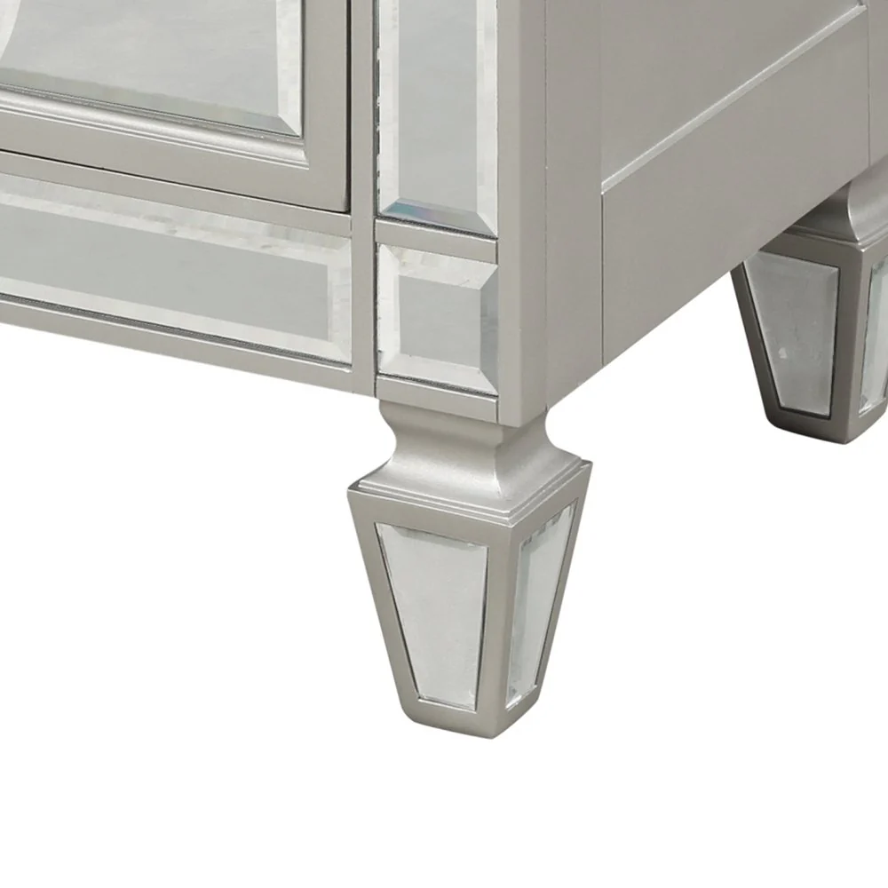 Symphony Nightstand Silver - Image 4
