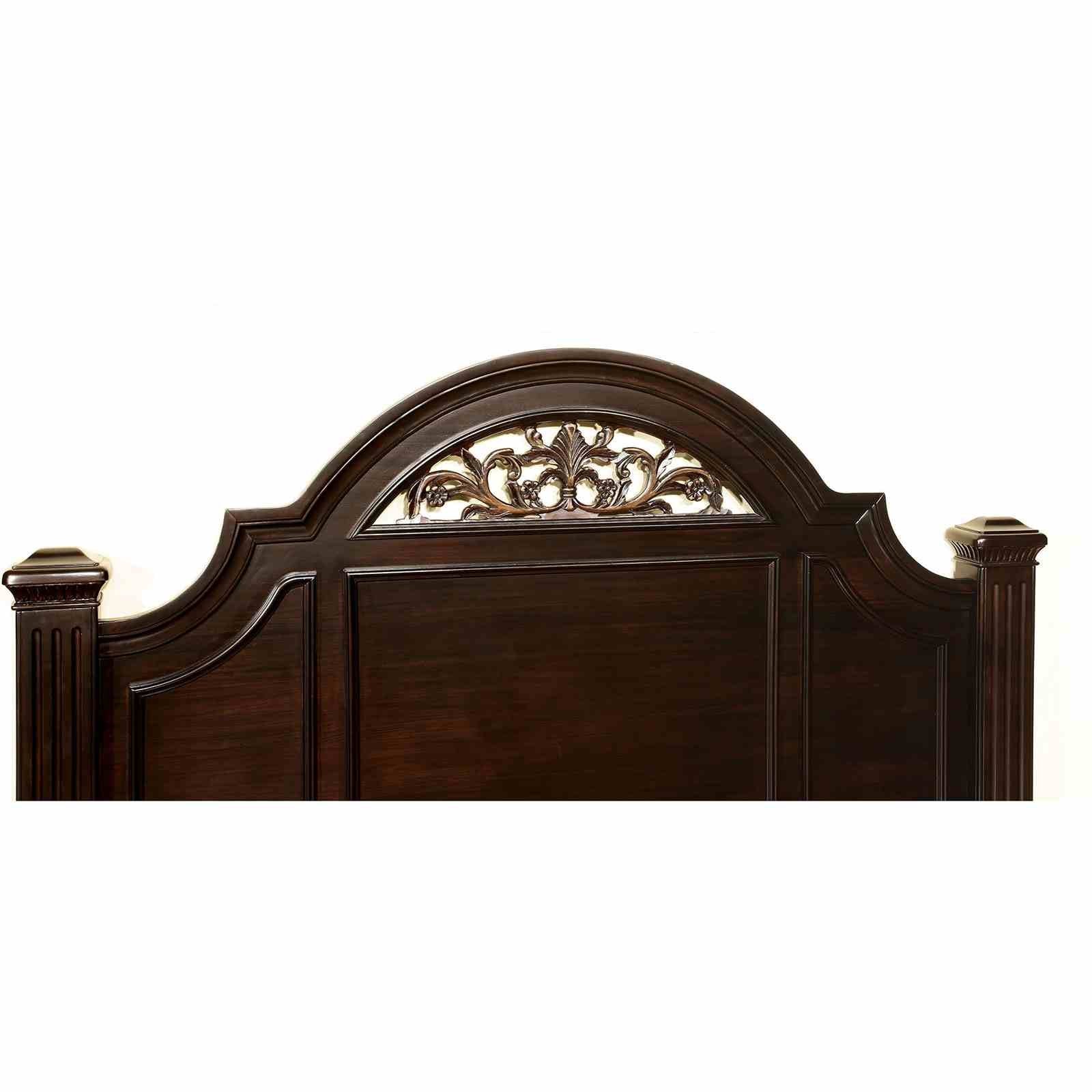 Syracuse E.King Bed, Dark Walnut - Image 2