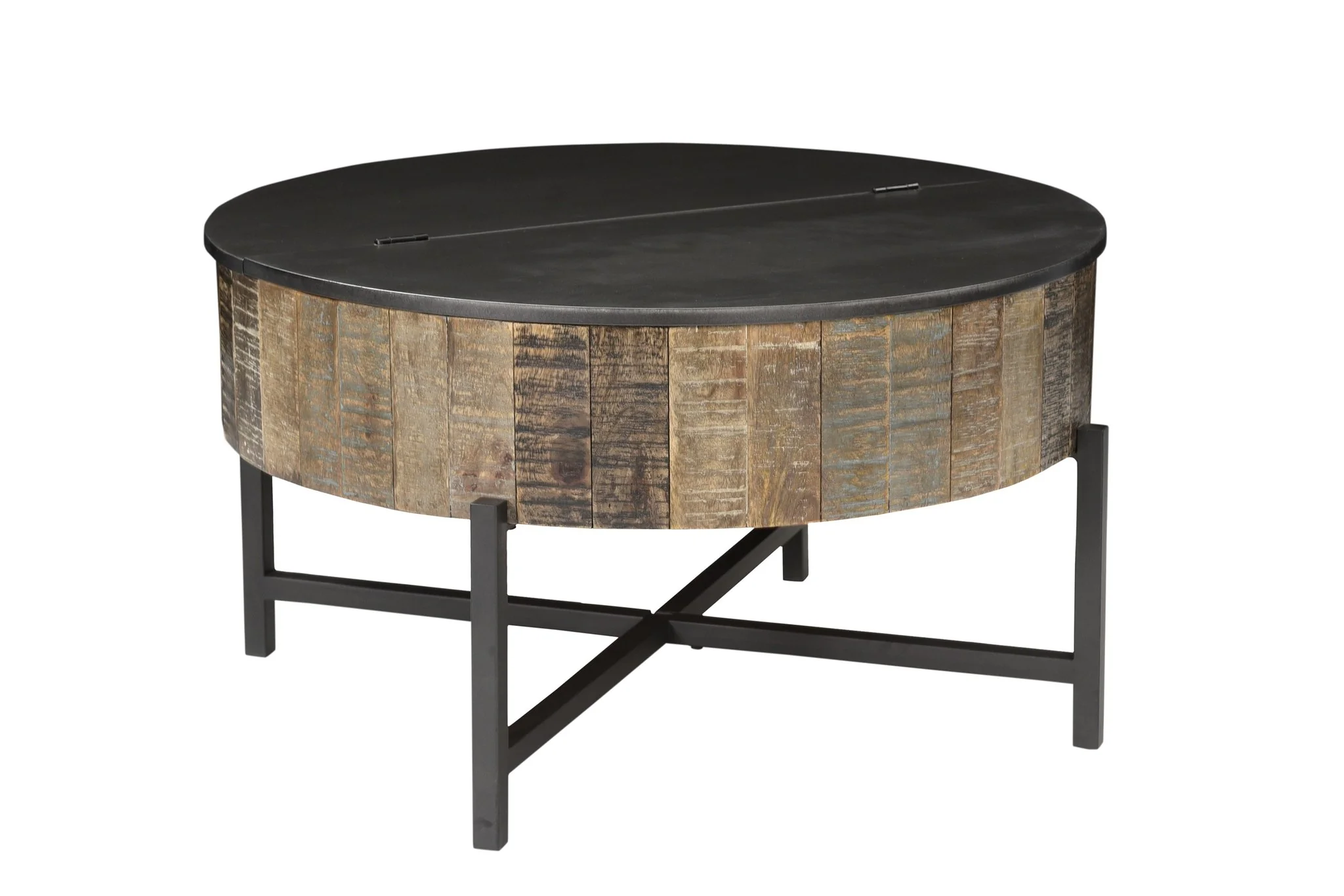 T1216E End Table Rustic Vintage - Image 2