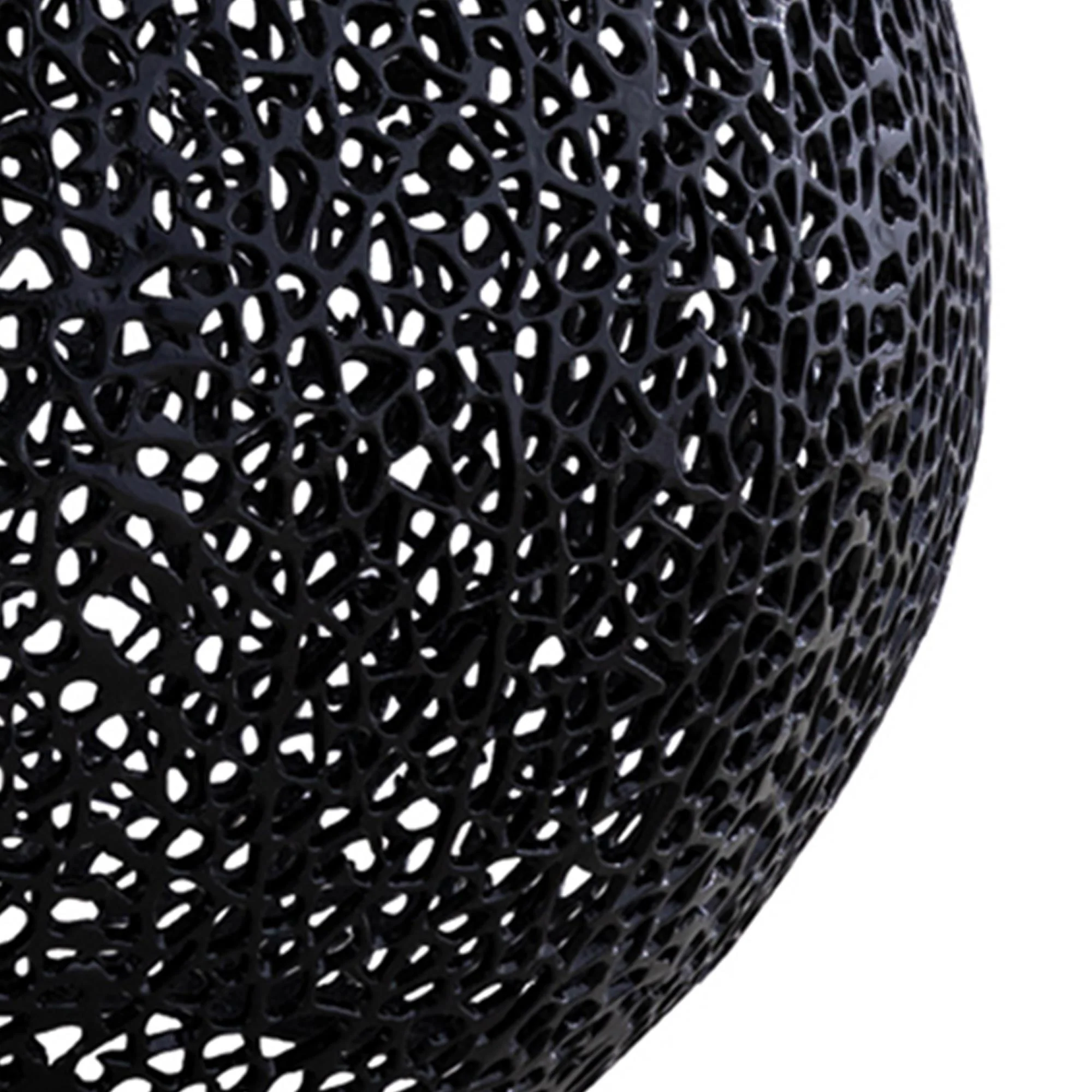 T3502-32-10 Round Coffee Table Black - Image 3