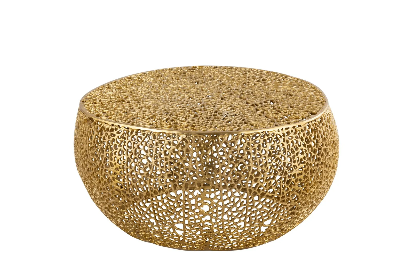 T3502-32-25 Round Coffee Table Gold - Image 2