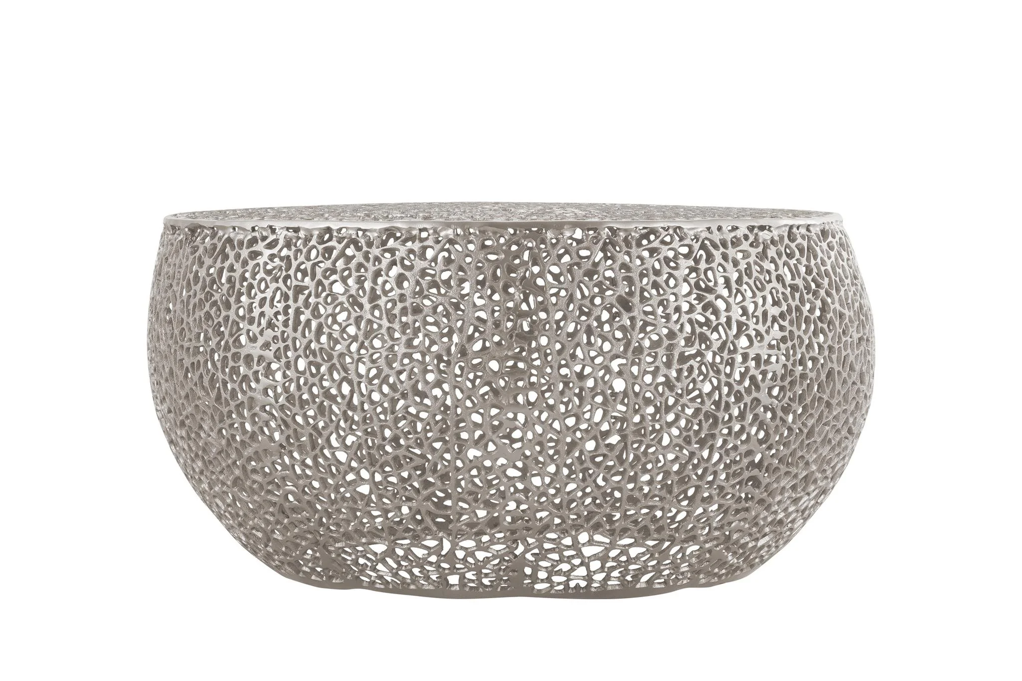 T3502-32-30 Round Coffee Table Silver - Image 2