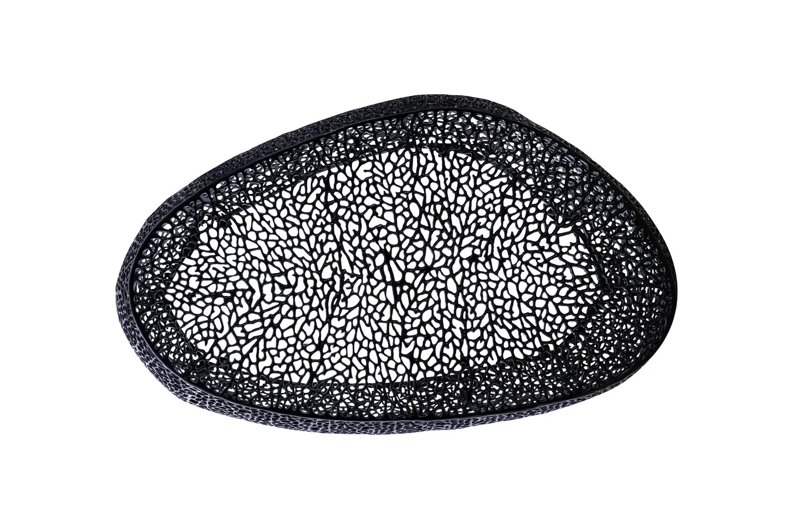 T3601-50 Oval Coffee Table Black - Image 4