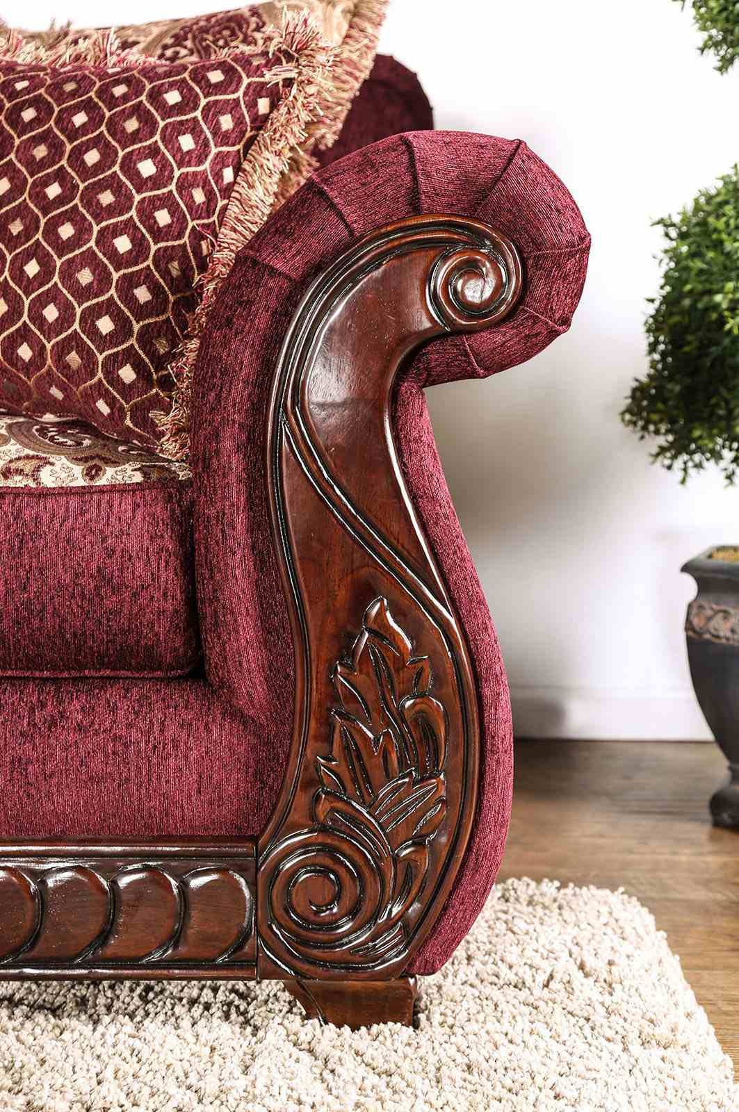 Tabitha Chair, Wine - Image 4