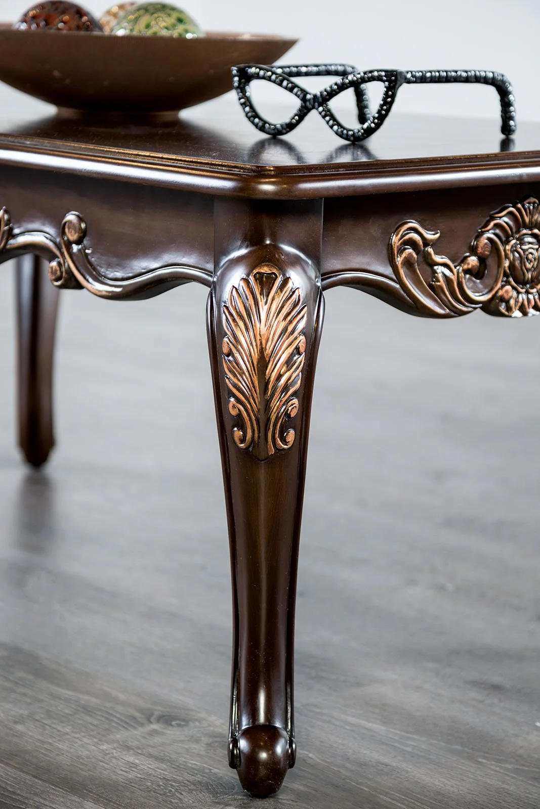 Tadcaster End Table, Dark Cherry - Image 4