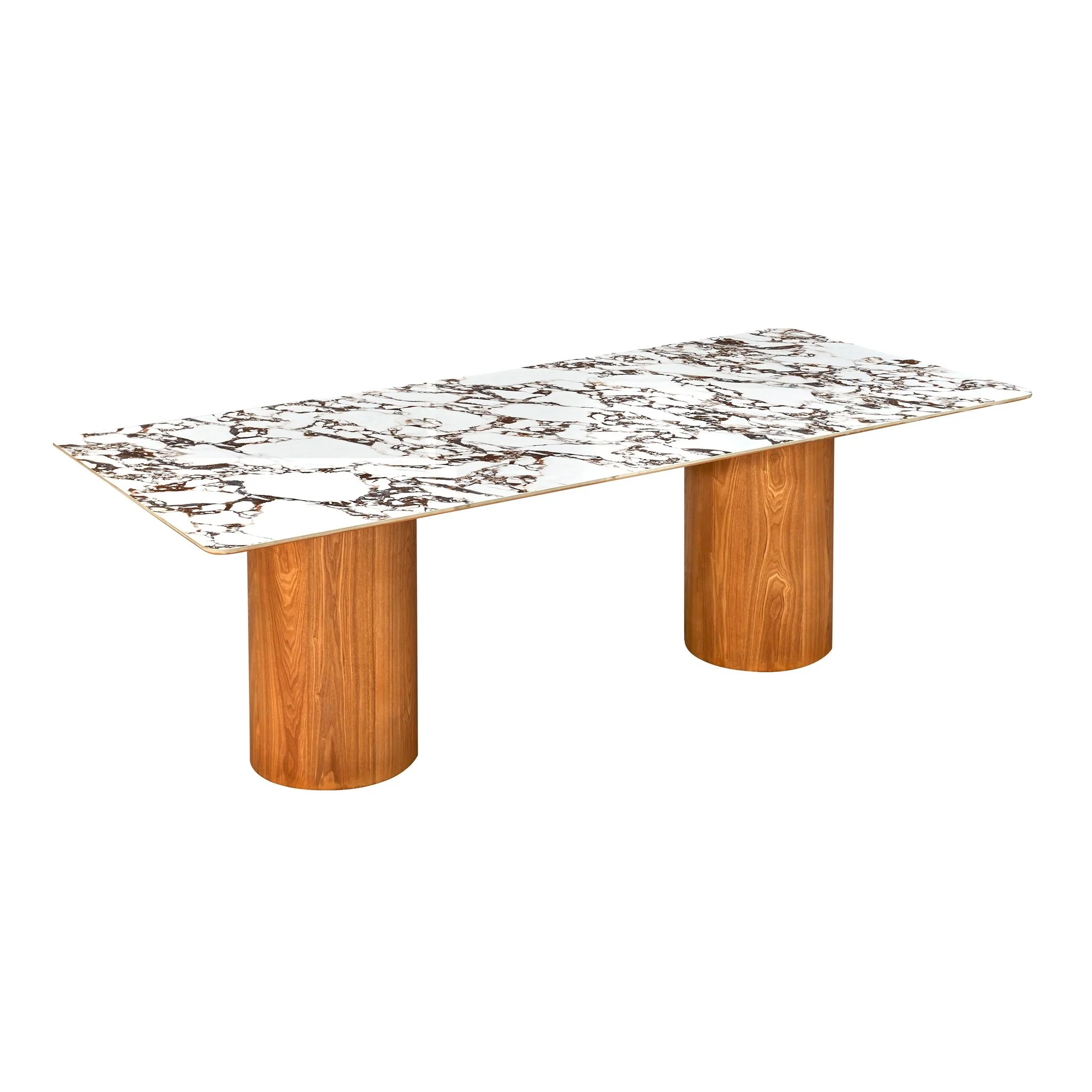 Tamara Marble Ceramic Rectangular Dining Table - Image 4