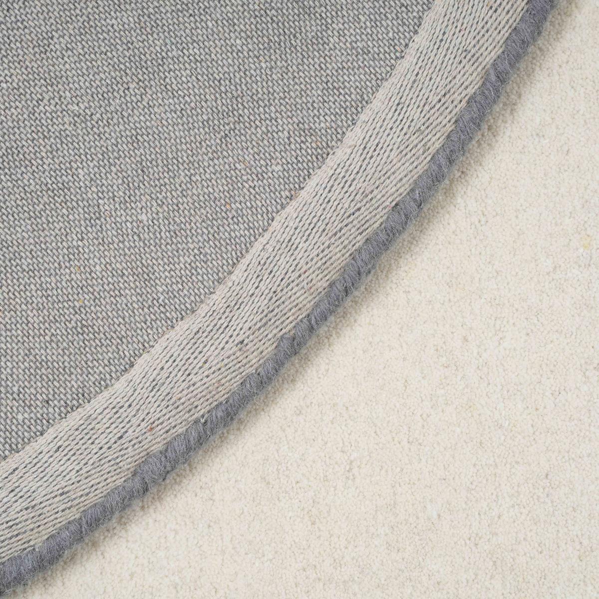 Tarba Grey 8'x10' Organic Floor Rug - Image 5