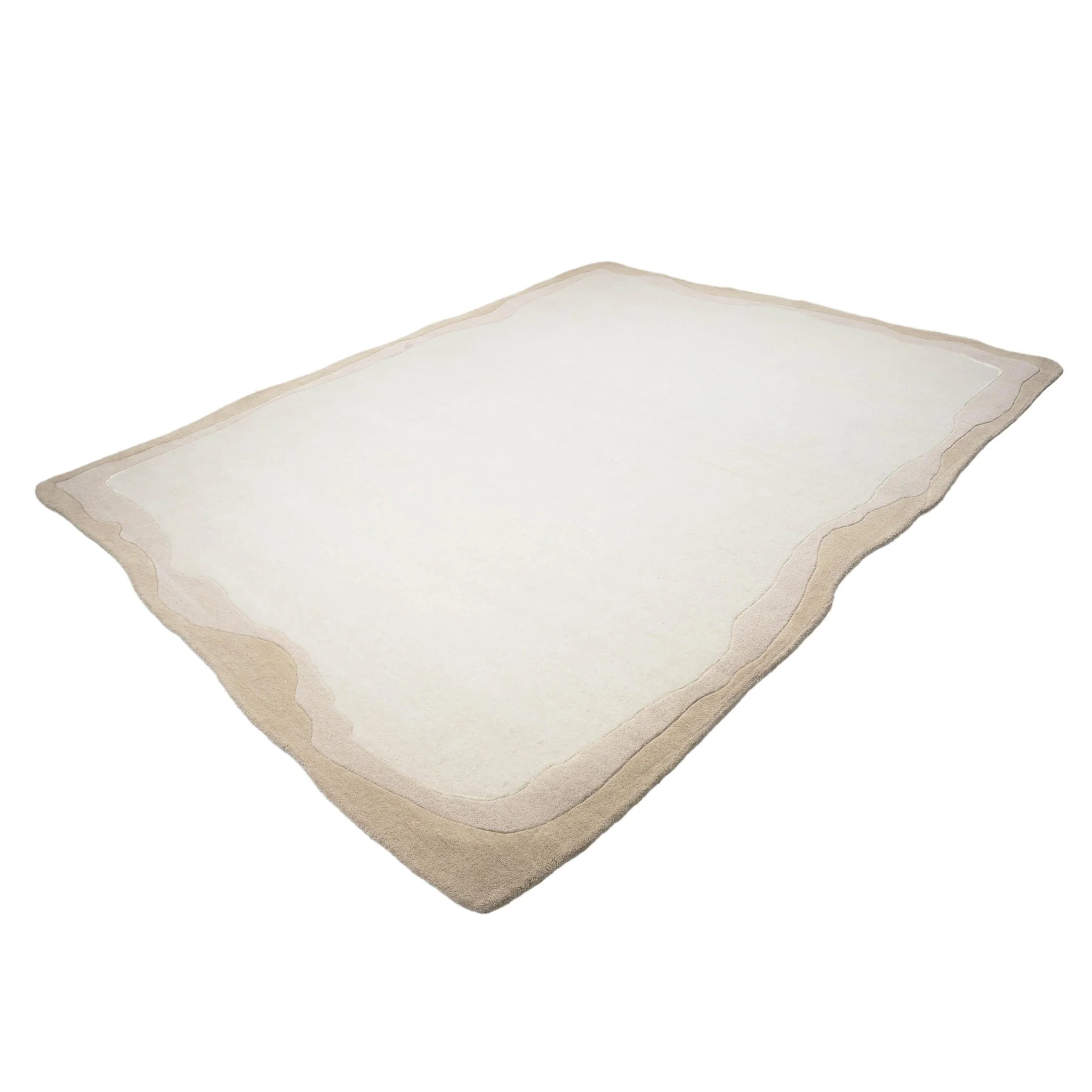 Tarba Tan 8'x10' Rectangular Floor Rug - Image 3